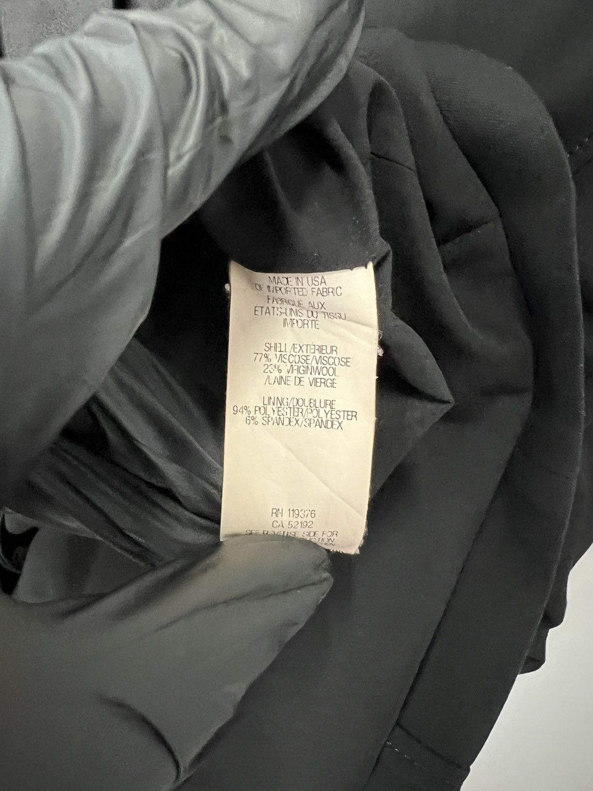 Helmut Lang Helmut Lang Slouchy Suiting Scrunched Sleeve Blazer Size 4 Size S / US 4 / IT 40 - 6 Thumbnail