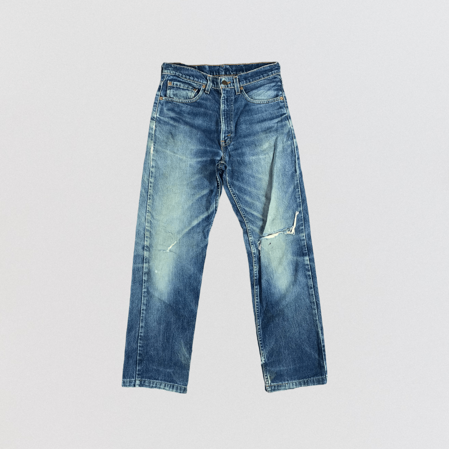 image of 90's Vintage Blue Wash Levis 515 Jeans-Jm2252, Men's (Size 31)