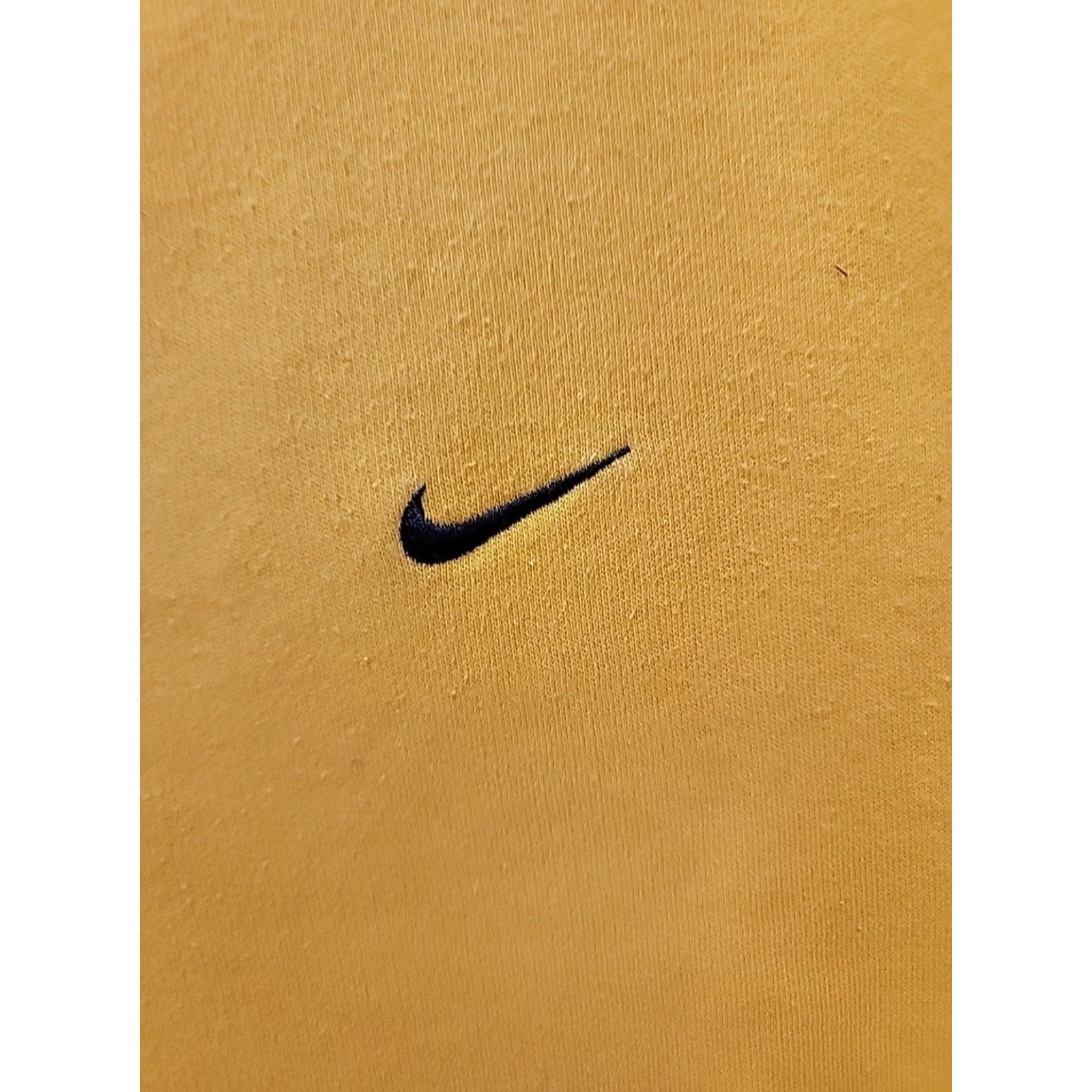 Nike VINTAGE Nike Pullover Sweatshirt Crewneck Yellow Men’s XL 90s Mini Swoosh Logo Embroidered Sweatshirt Men Size US XL / EU 56 / 4 - 2 Thumbnail