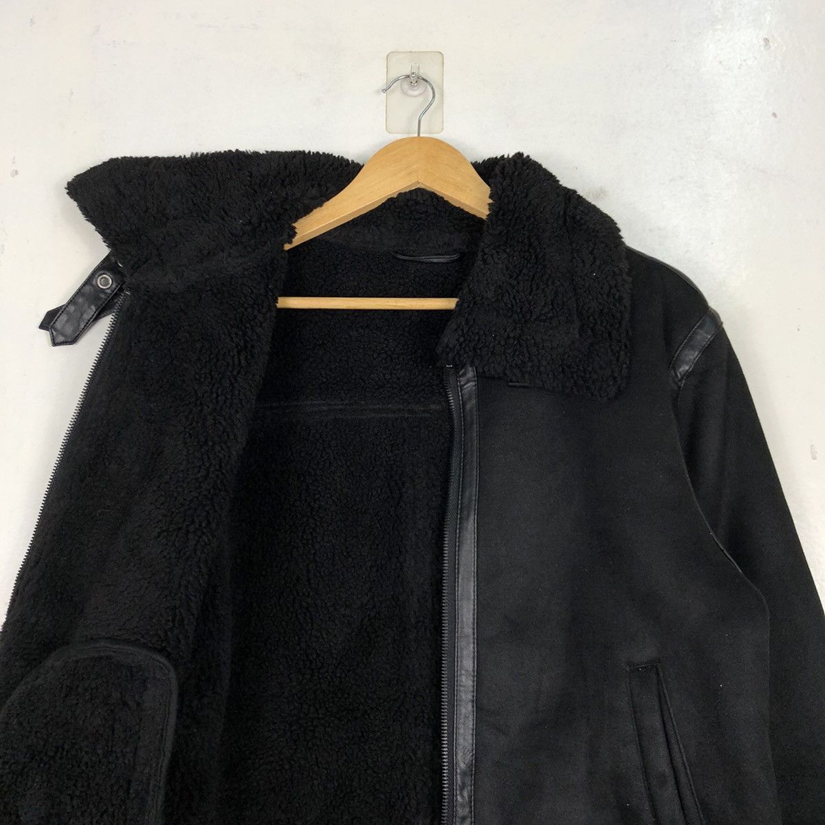 Other × Zara Sherpa Sherling Sheepskin Style Jackets Size US S / EU 44-46 / 1 - 10 Thumbnail