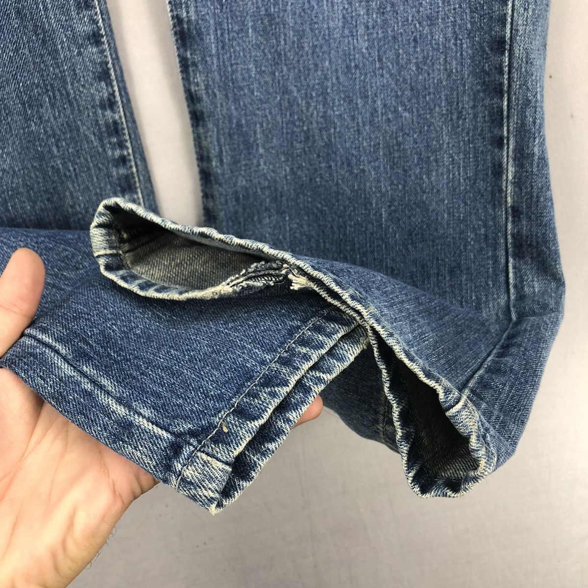 Anime Vintage 00s Anime One Piece “Chopper” Graphic Blue Denim Size US 30 / EU 46 - 7 Thumbnail