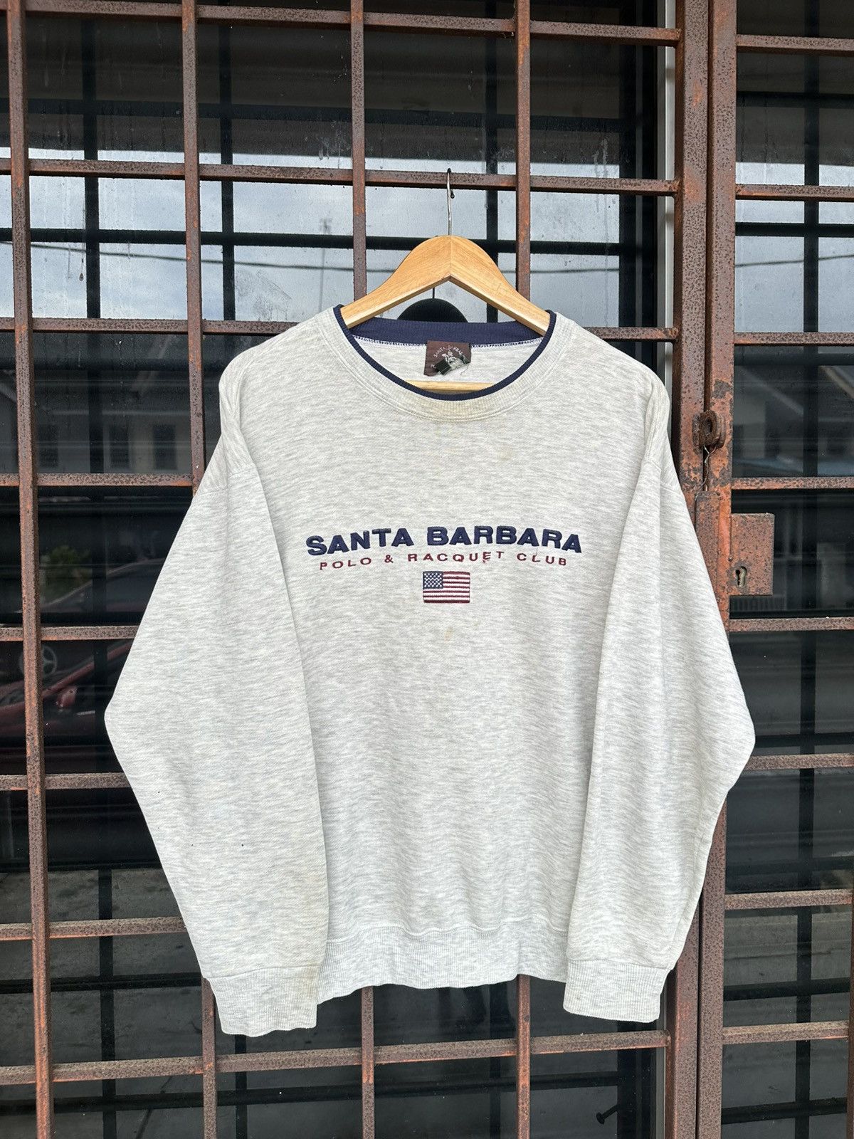 Vintage 👹Santa Barbara Embroidery Crewneck Size US M / EU 48-50 / 2 - 3 Thumbnail