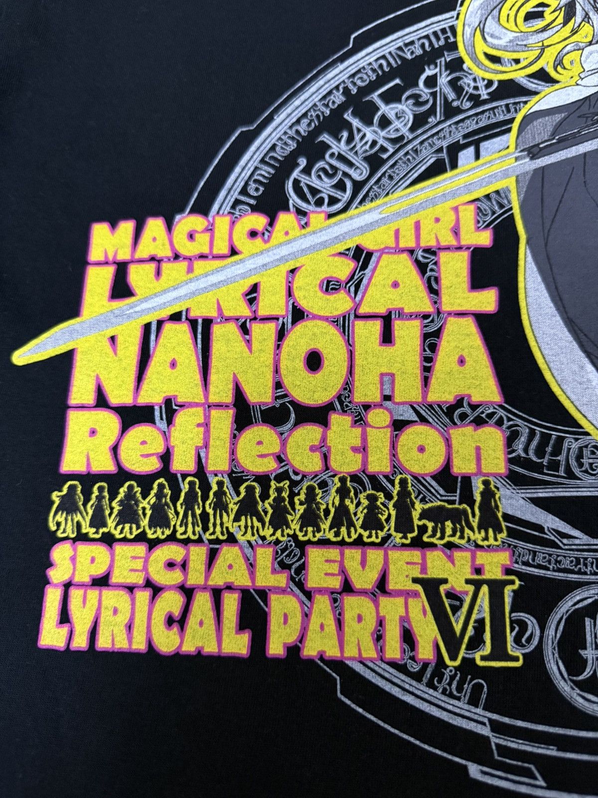 Anime × Japanese Brand × Vintage Magical Girl Lyrical Nanoha Reflection Fate Official T-shirt Size US L / EU 52-54 / 3 - 3 Thumbnail