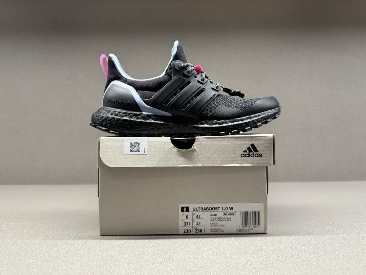 Adidas Adidas Ultra Boost 1.0 Toggle Lacing Black Blue Dawn Wmns Size US 6 / IT 36 - 4 Thumbnail