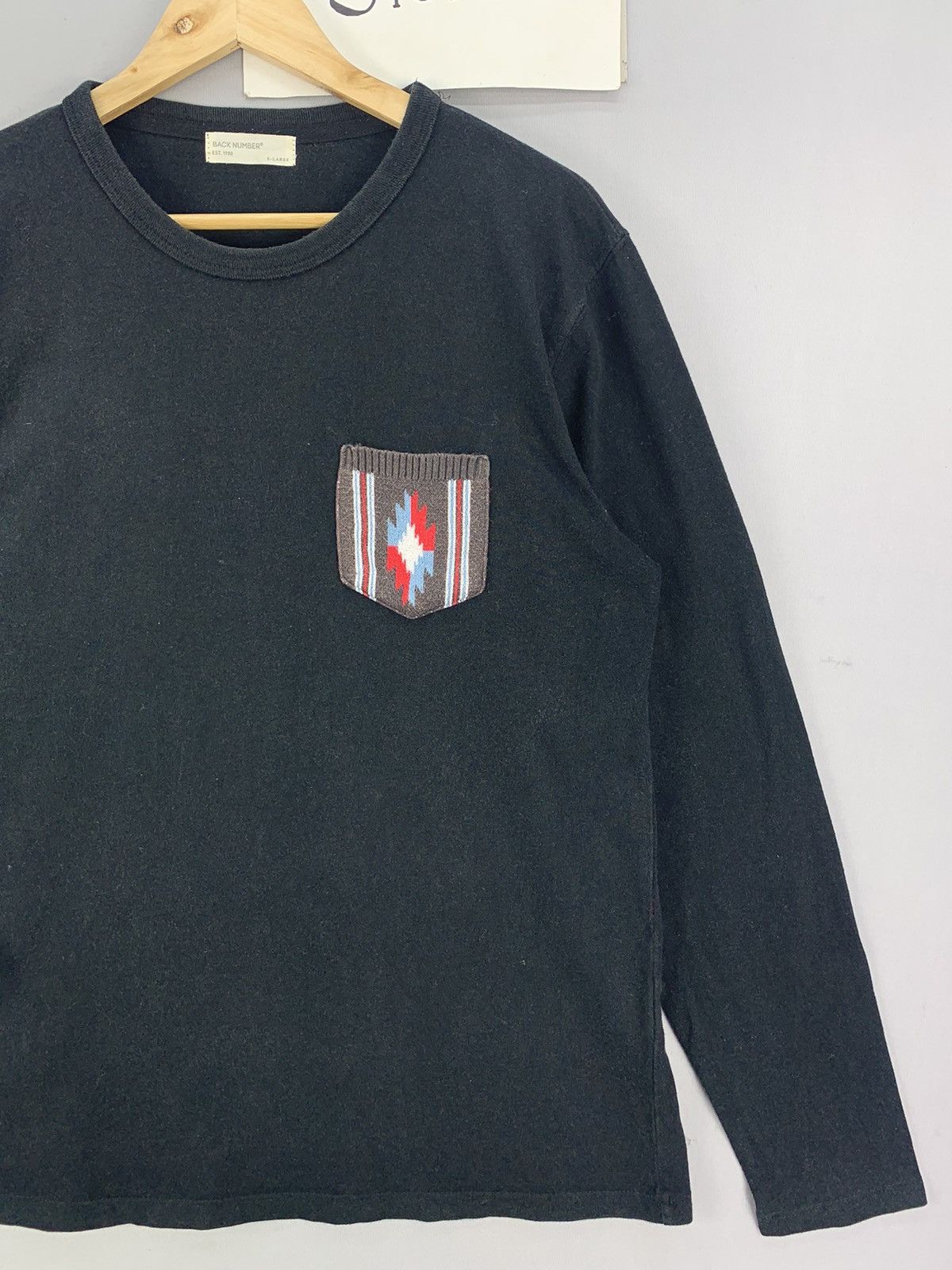 Other Back Number Navajo Motive Pocket Tshirt Size US L / EU 52-54 / 3 - 4 Thumbnail