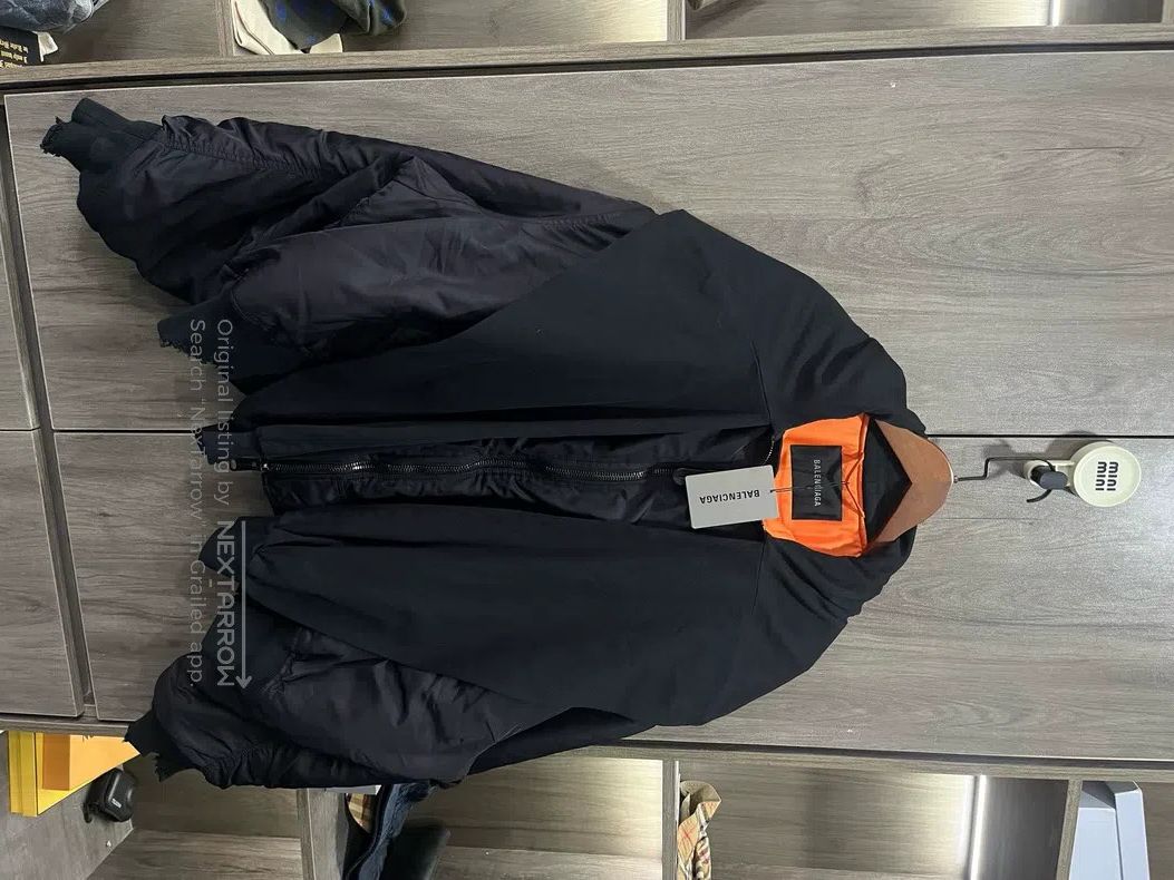 Balenciaga Balenciaga Four Sleeve Bomber Jacket Combo Size US S / EU 44-46 / 1 - 1 Thumbnail