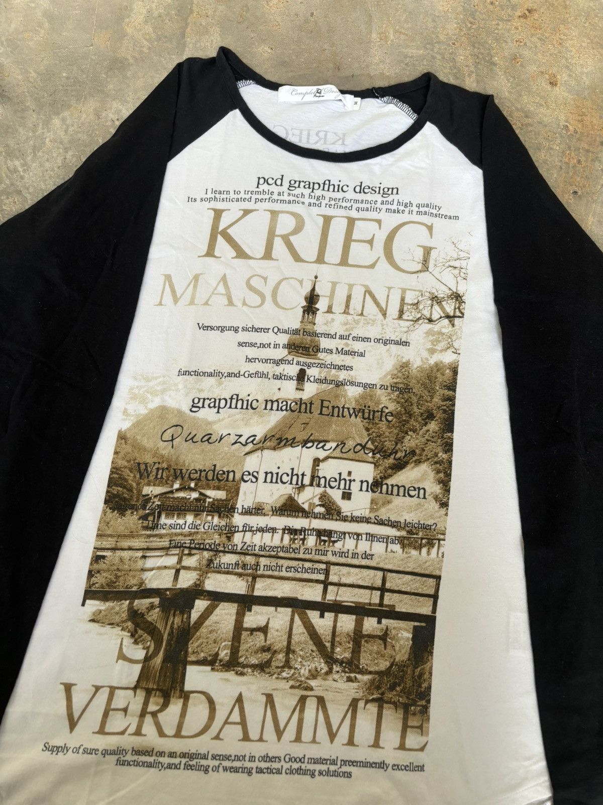 Hysteric Glamour × If Six Was Nine × Japanese Brand Y2k Krieg Maschinen Ifsixwasnine Style Longsleeve Size US M / EU 48-50 / 2 - 6 Thumbnail