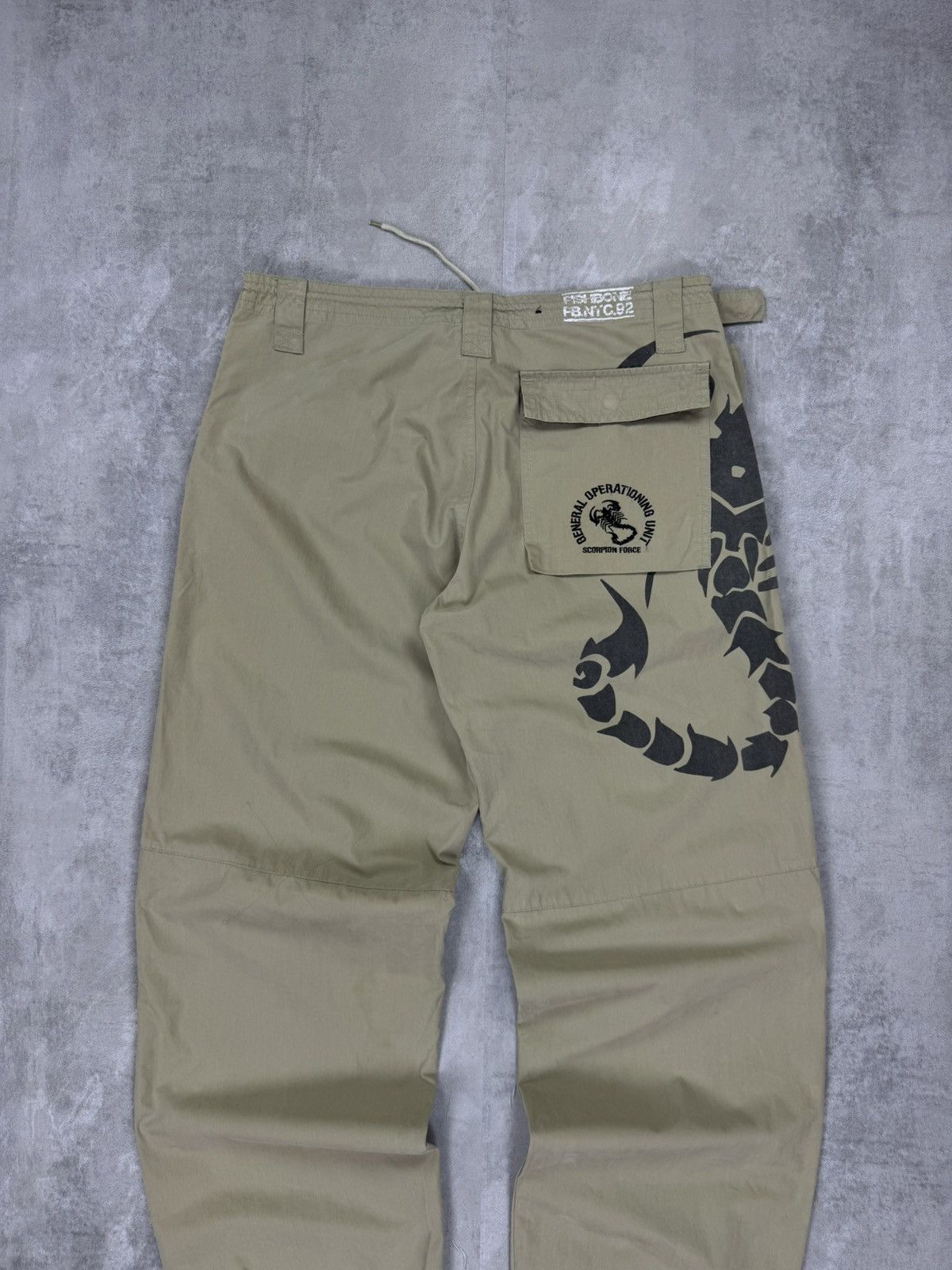 Other FISHBONE NYC.92 Scorpion Force Military Khaki boot cut pants Size US 32 / EU 48 - 5 Thumbnail
