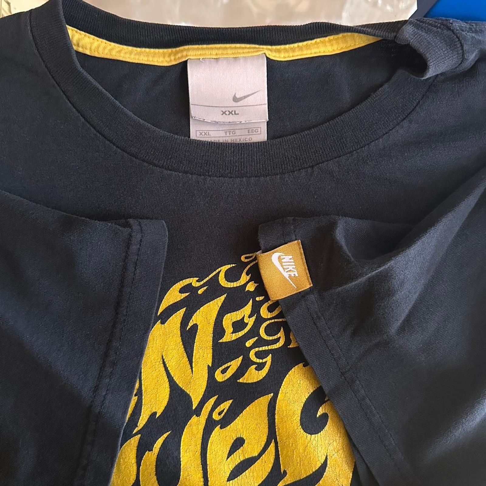 Nike × Vintage Vintage Nike En Fuego Shirt Size US XXL / EU 58 / 5 - 7 Thumbnail