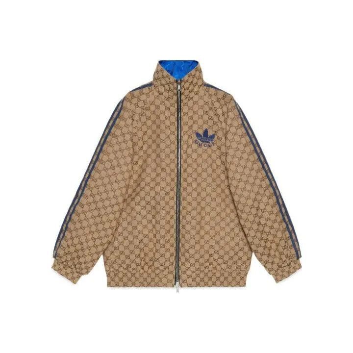 Gucci Gucci x Adidas Logo Print Zip Jacket-2507 Size S / US 4 / IT 40 - 7 Thumbnail