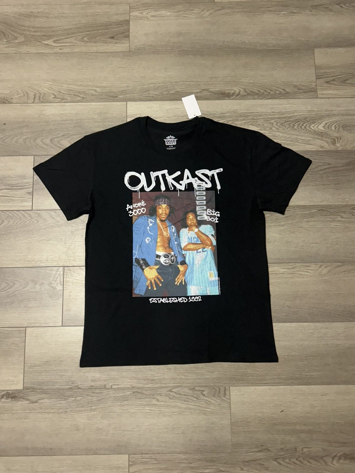Outkast OutKast Vintage Black T-Shirt Size US L / EU 52-54 / 3 - 3 Thumbnail