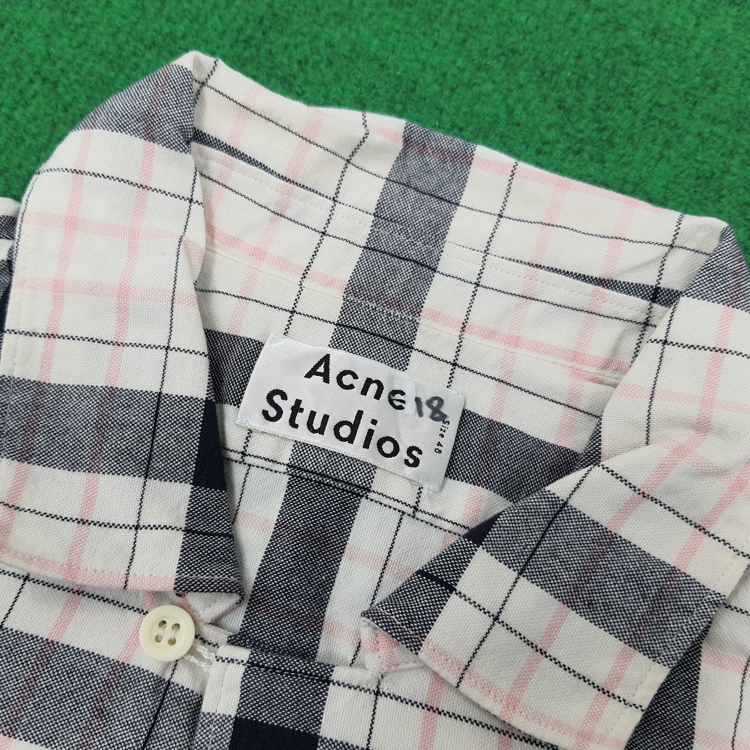 Acne Studios × Vintage Vintage Acne Studios Designer Button Up Shirt Size US M / EU 48-50 / 2 - 4 Thumbnail
