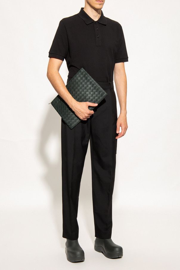 Bottega Veneta o1loc1c0824 682544 Polo Shirt in Black Size US S / EU 44-46 / 1 - 2 Thumbnail