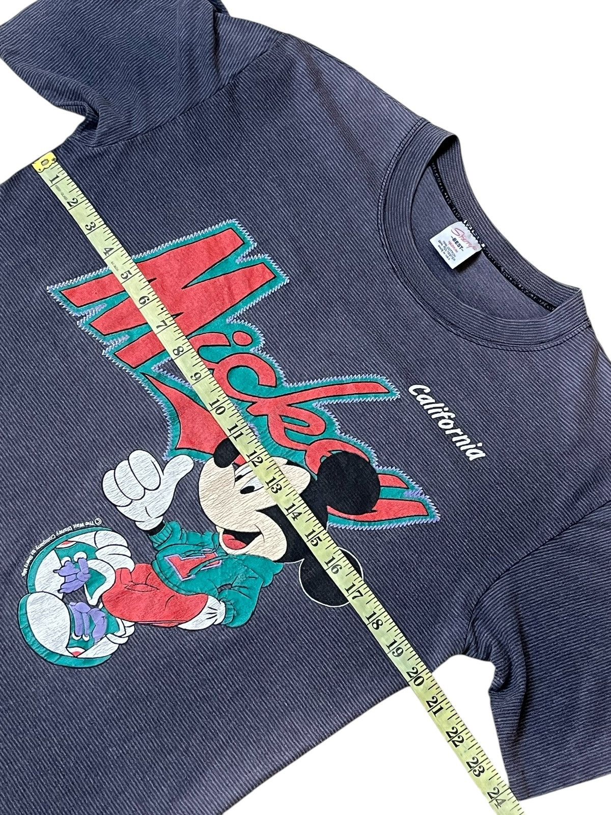 Mickey Mouse VINTAGE 90s MICKEY MOUSE CALIFORNIA FADED TEE SHIRT Size US M / EU 48-50 / 2 - 10 Thumbnail
