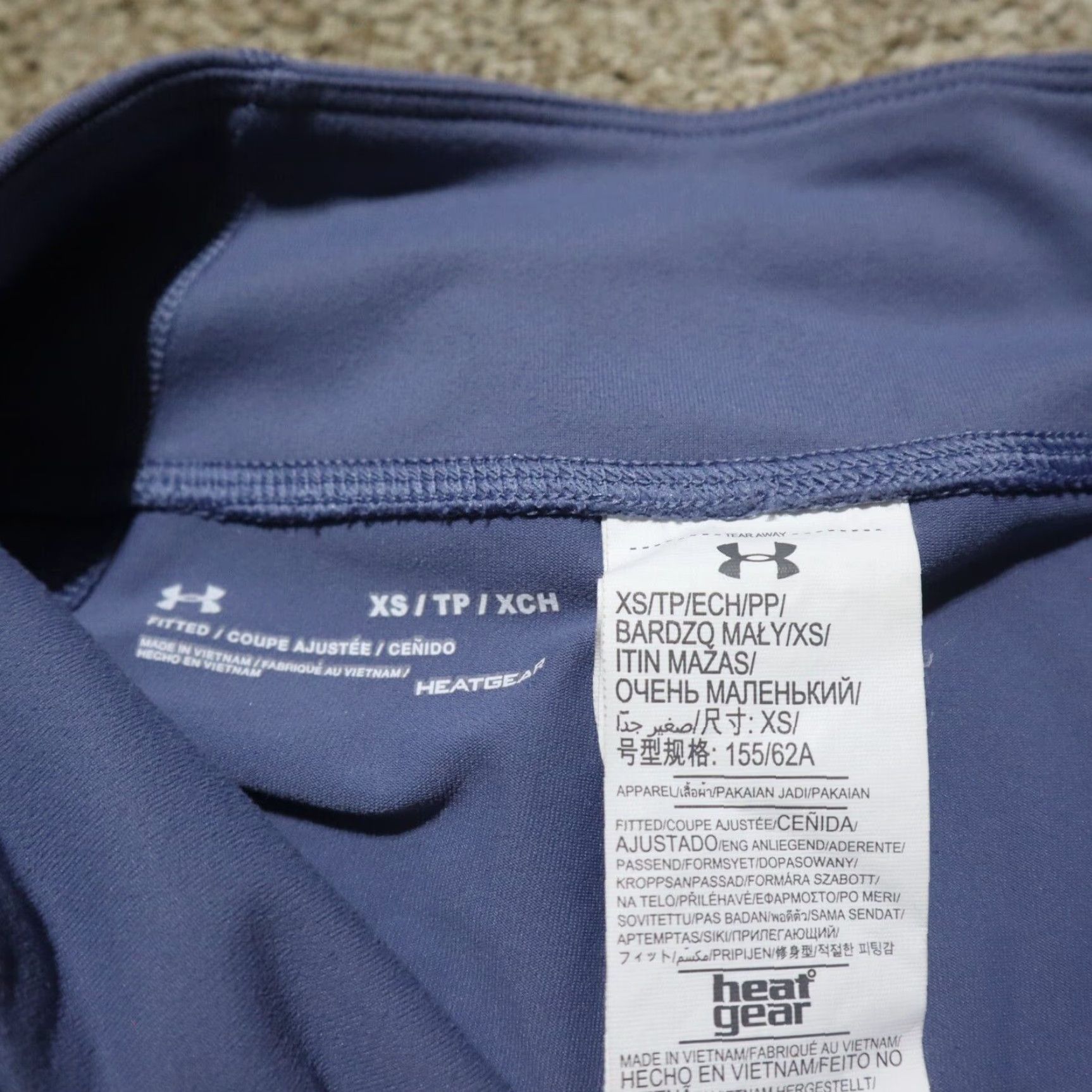 Under Armour Under Armour Blue Jogger Pants Adult Women's XS Activewear Size 26" / US 2 / IT 38 - 2 Thumbnail