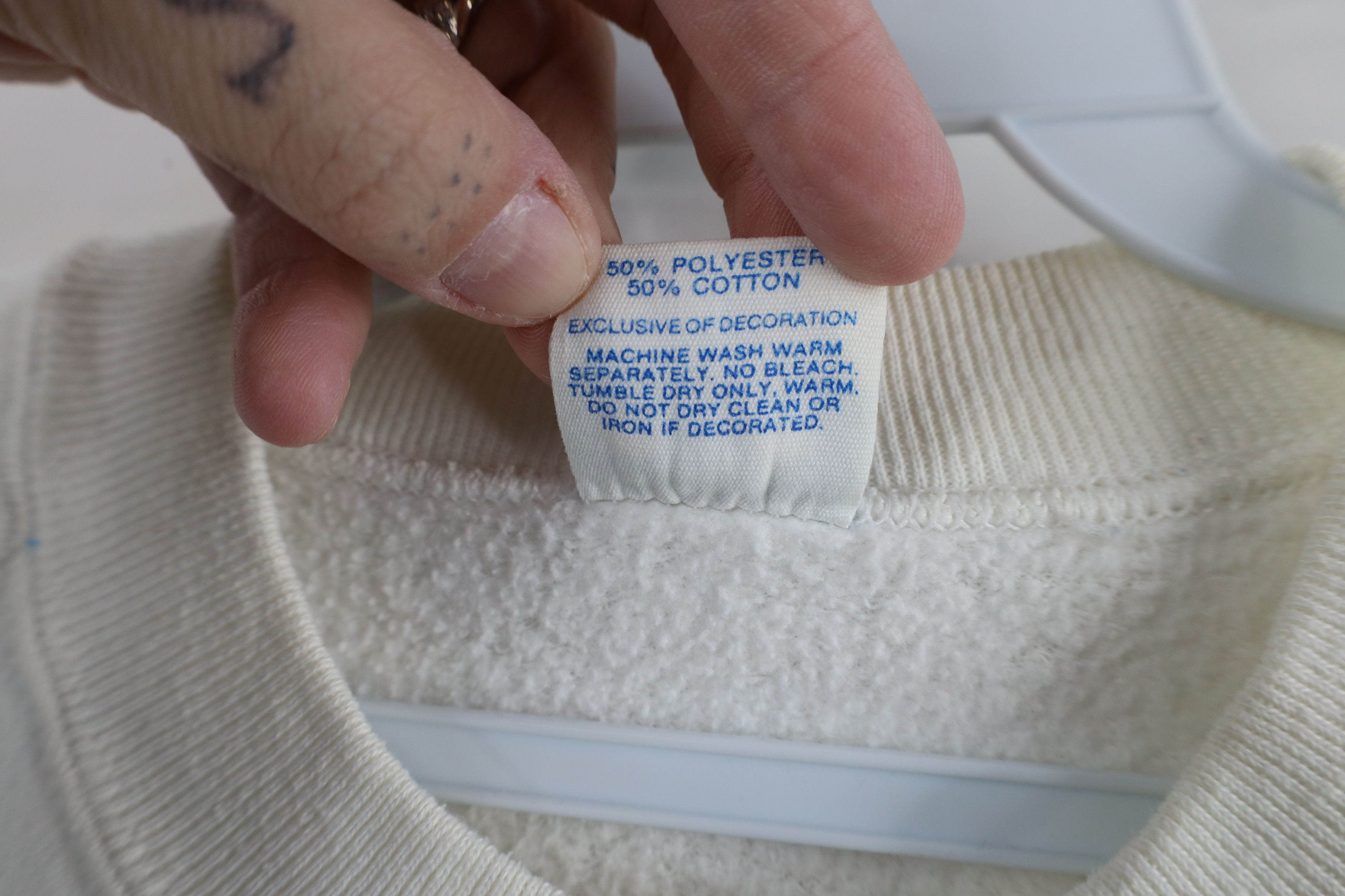 Disney × Vintage Vintage 80s Disney Epcot Center Spell Out Sweatshirt USA Size L / US 10 / IT 46 - 12 Thumbnail