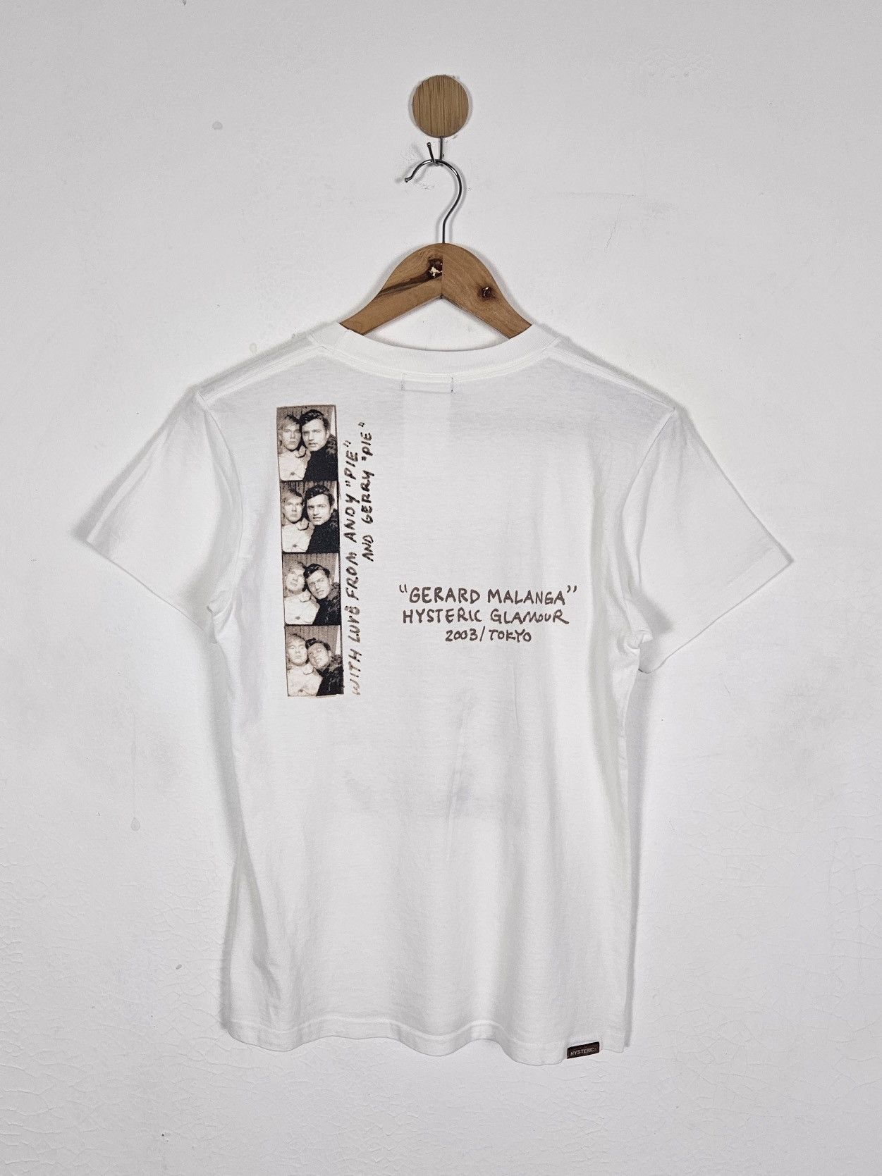 Hysteric Glamour Hysteric Glamour Gerard Malanga tee shirt Size US S / EU 44-46 / 1 - 2 Thumbnail