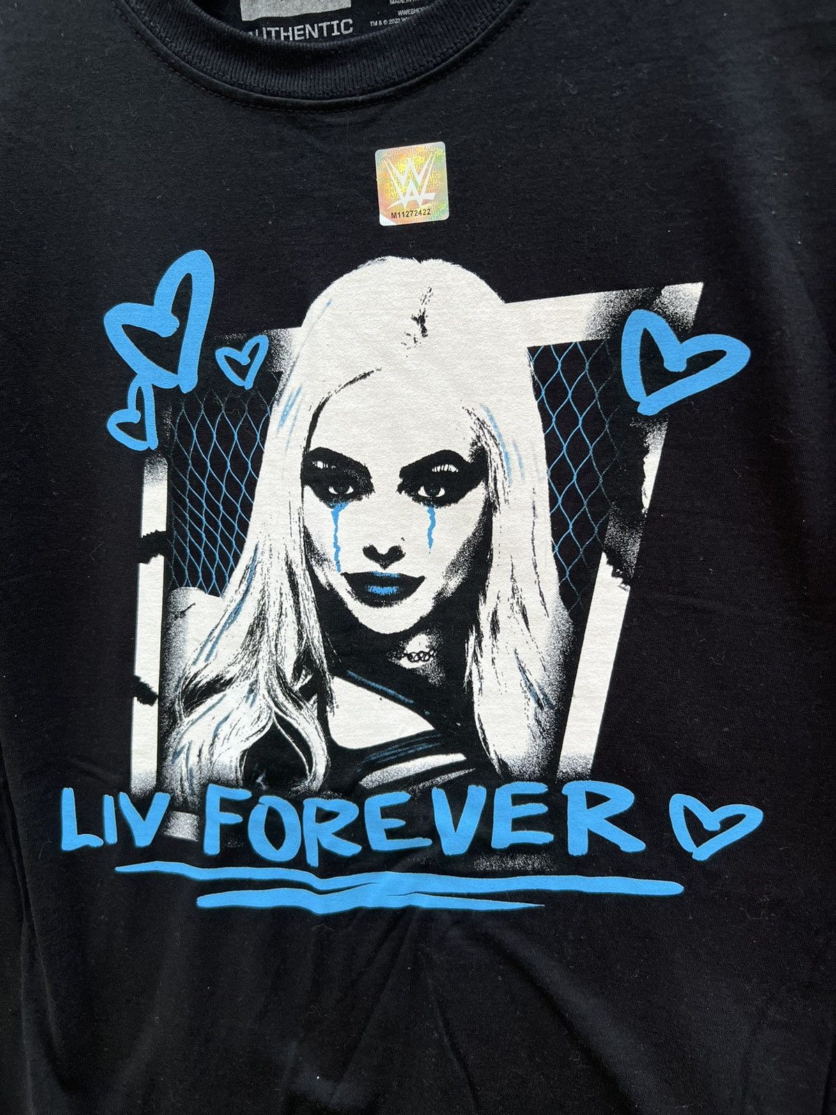 WWE Liv Morgan Officially Licensed WWE “Liv Forever” T Shirt M Size US M / EU 48-50 / 2 - 4 Thumbnail