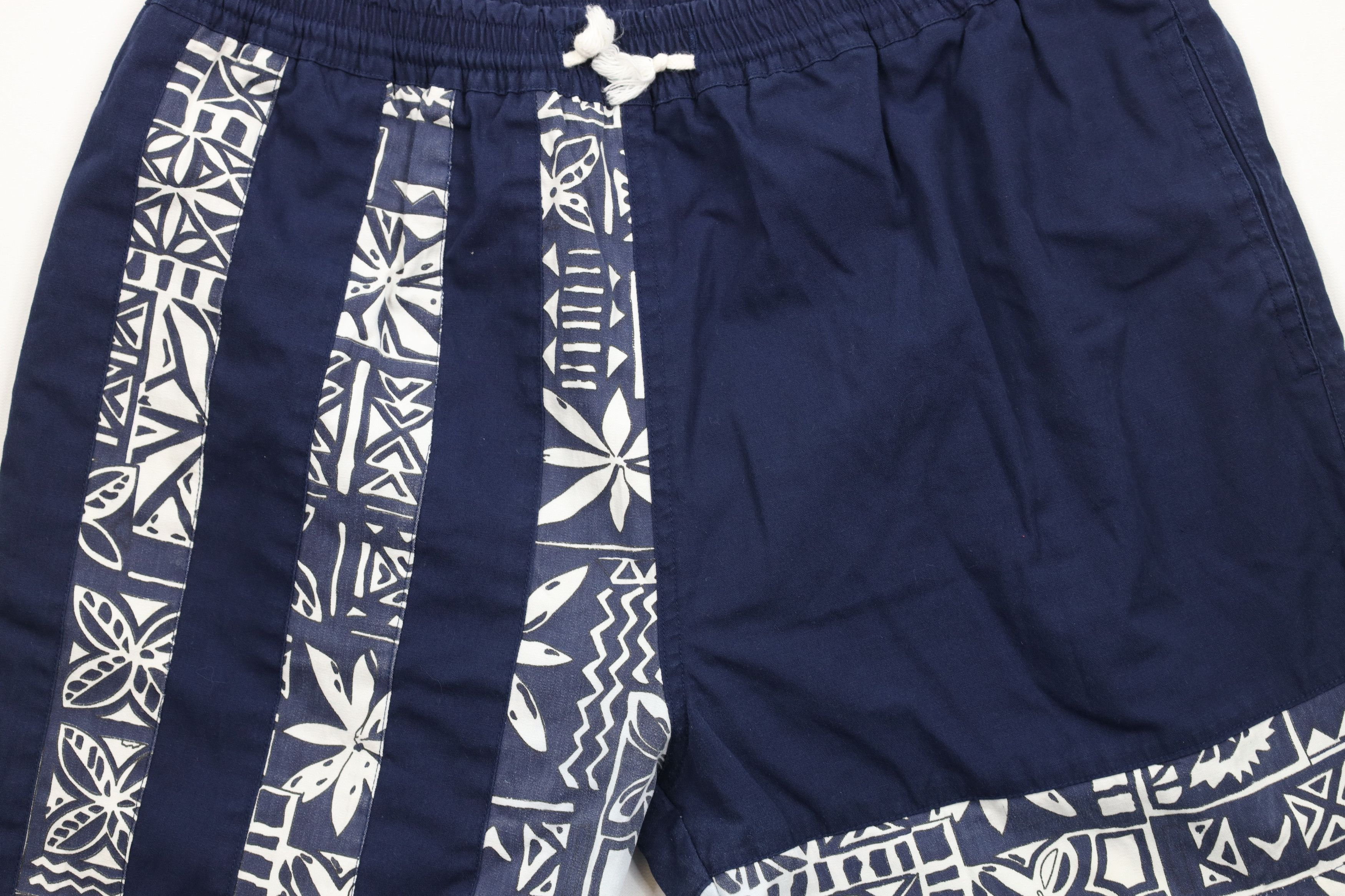 Vintage Vintage 90s Streetwear Hawaiian Beach Lined Shorts Flower Size US 34 / EU 50 - 3 Thumbnail