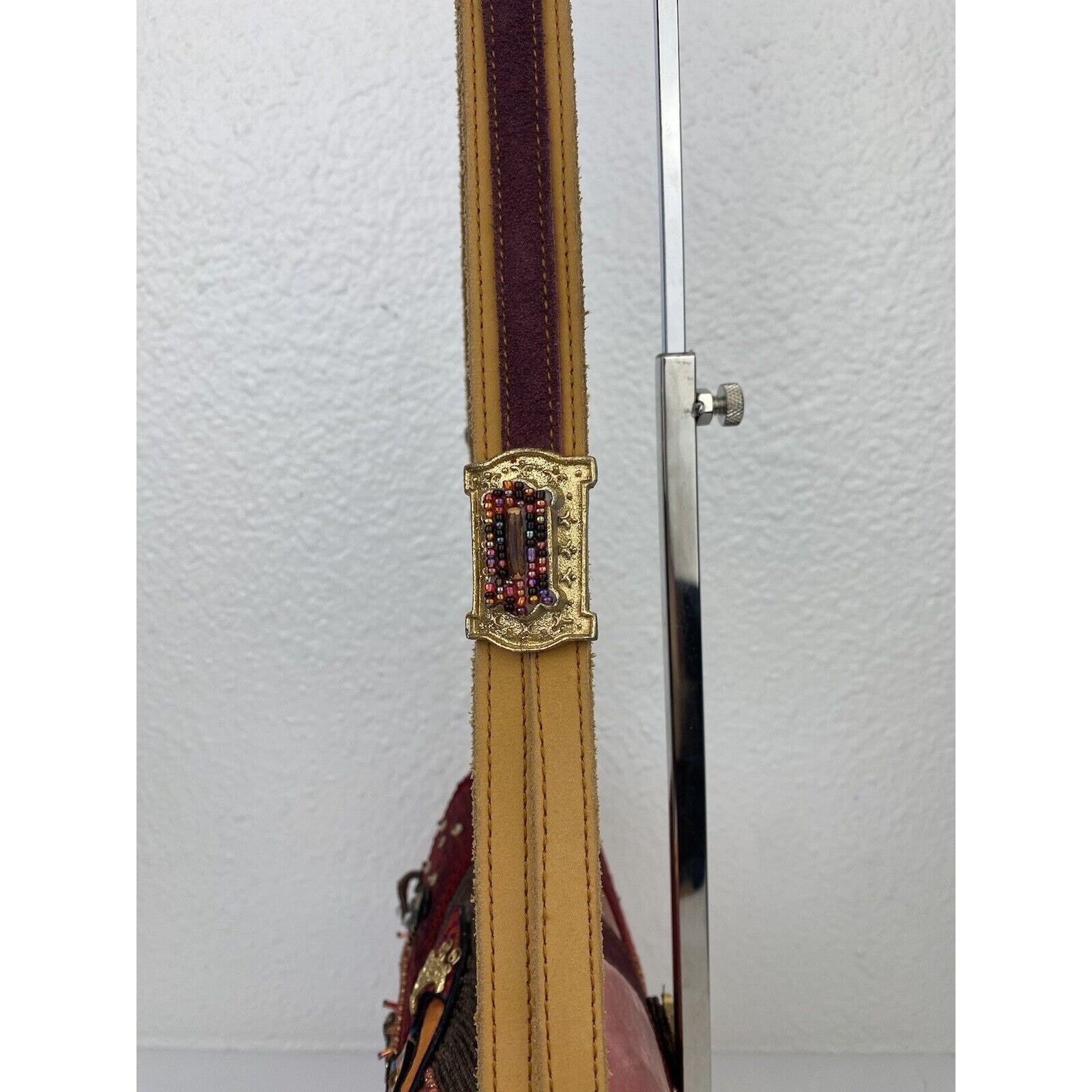 Mary Frances VTG Mary Frances Shoes Heel Beaded Velvet Shoulder Bag Purse Size ONE SIZE - 5 Thumbnail