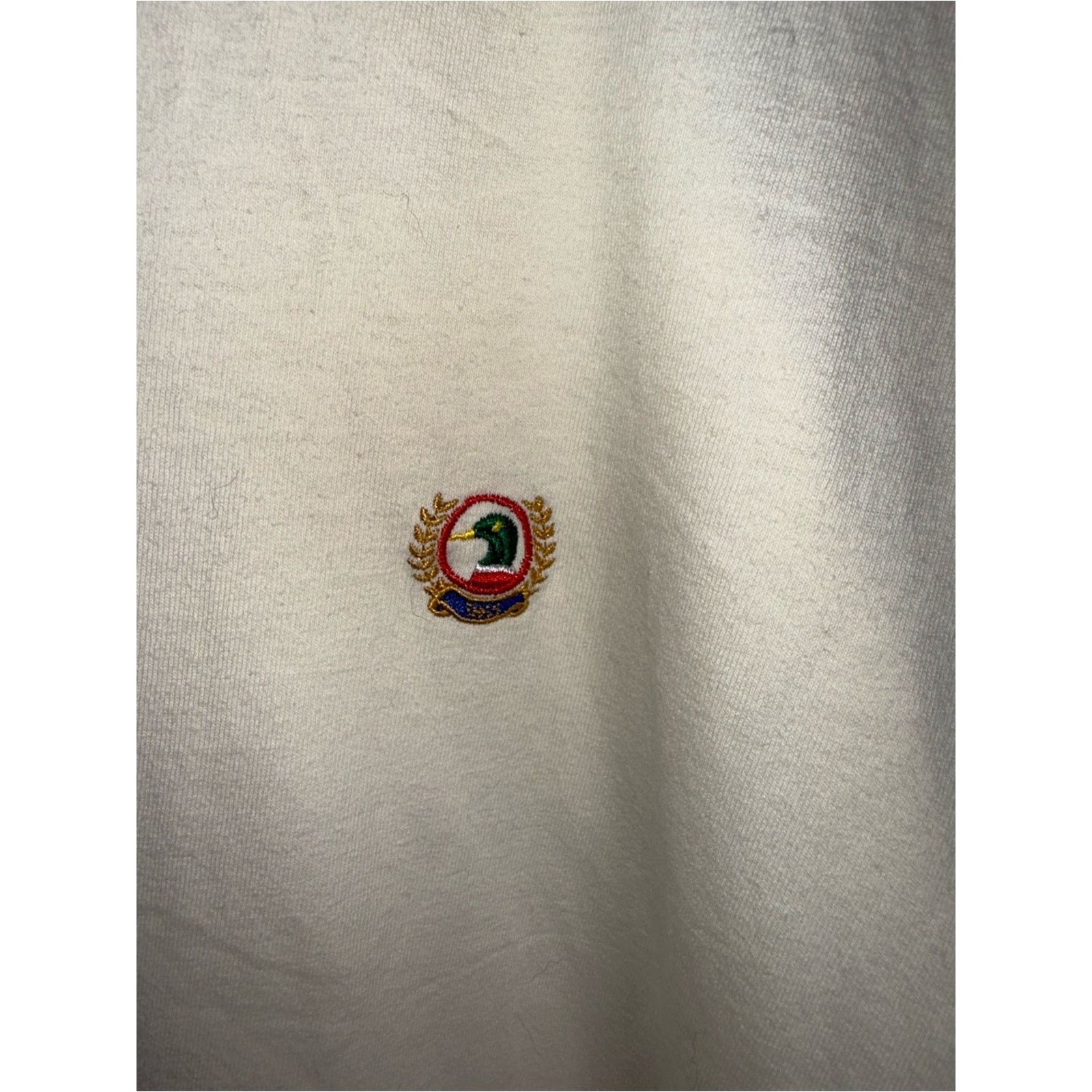 Duck Head VINTAGE DUCK HEAD embroidered Cream Crewneck Tshirt XL Size XL / US 12-14 / IT 48-50 - 3 Thumbnail