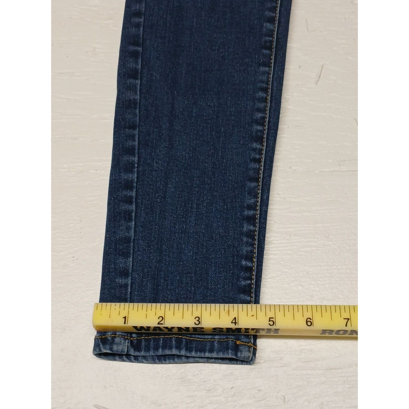 Mossimo Mossimo Denim High Rise Skinny (6R) Power Stretch Jeans Size 28" / US 6 / IT 42 - 2 Thumbnail