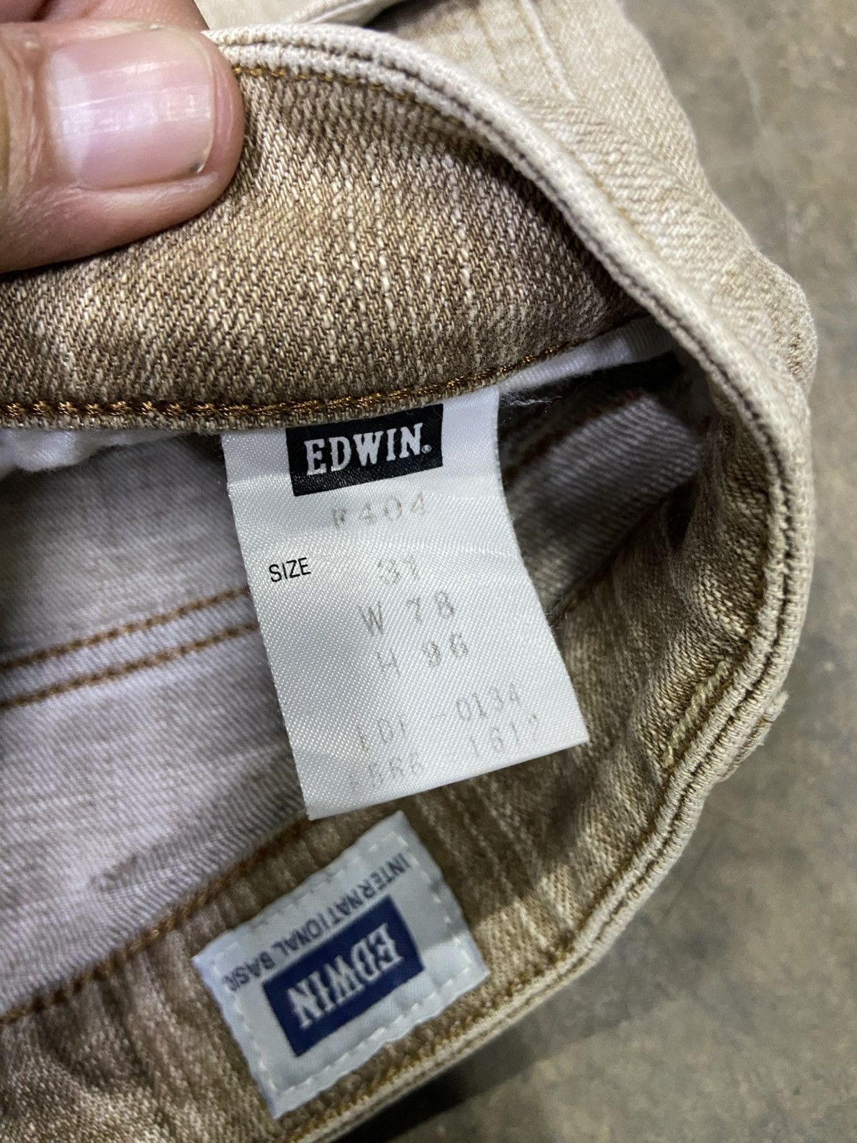 Edwin Vintage Edwin Jeans Mud wash design beauty beast Size US 32 / EU 48 - 13 Thumbnail