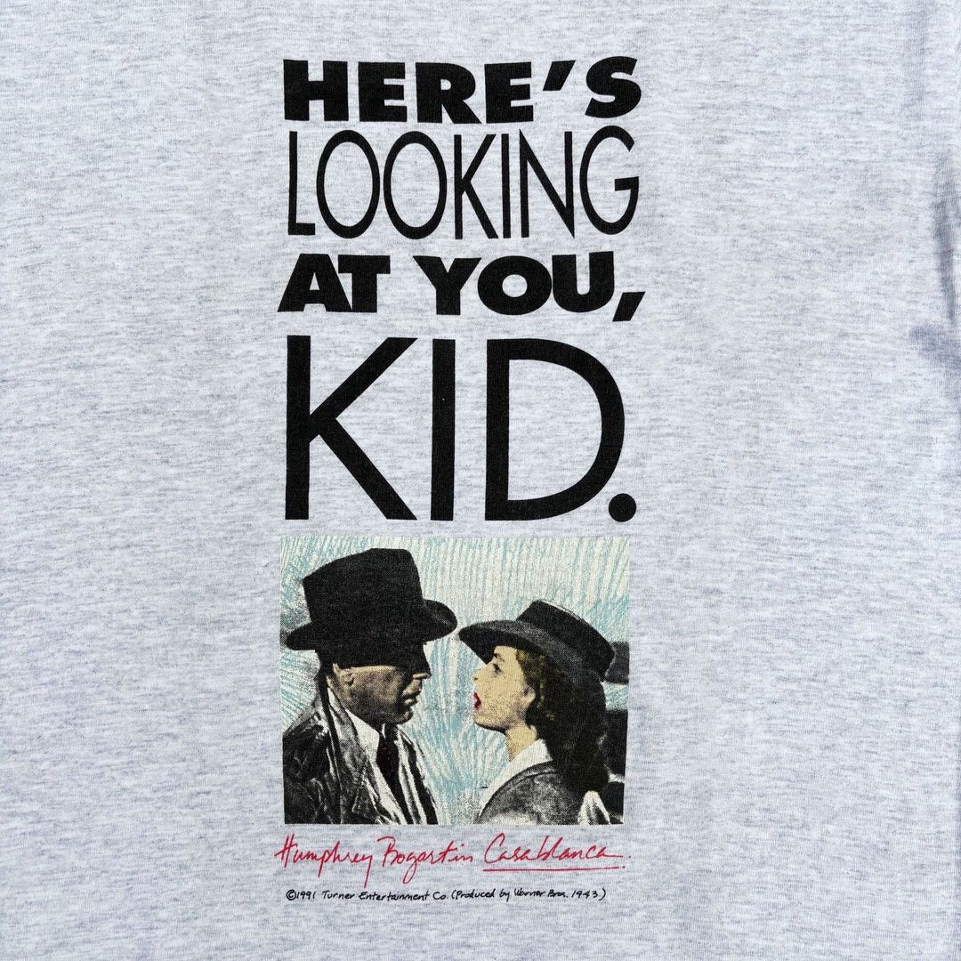Warner Bros Casablanca 1991 90s Vintage Movie Warner Bros Rare T-Shirt Size US M / EU 48-50 / 2 - 2 Thumbnail