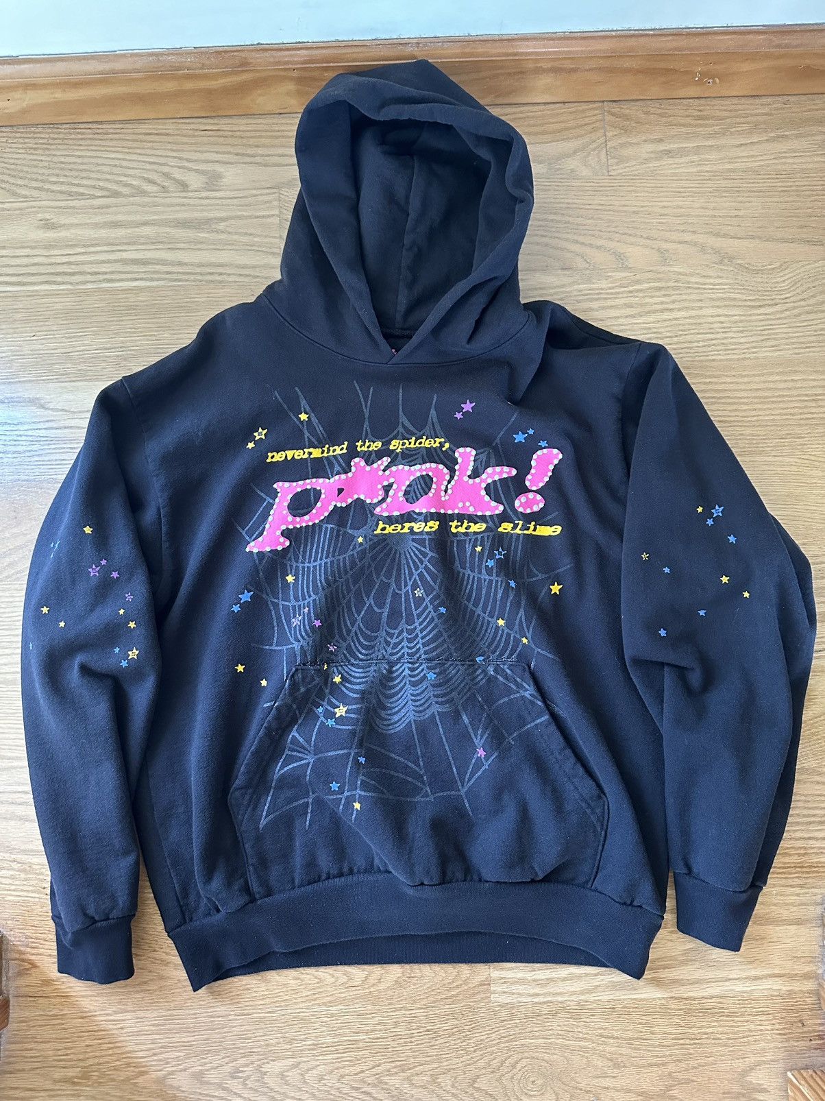 sp5der 水色 パーカー Sサイズ　値下げ可能です！ sp5der 水色 パーカー Sサイズ 値下げ可能です！ Sp5der world