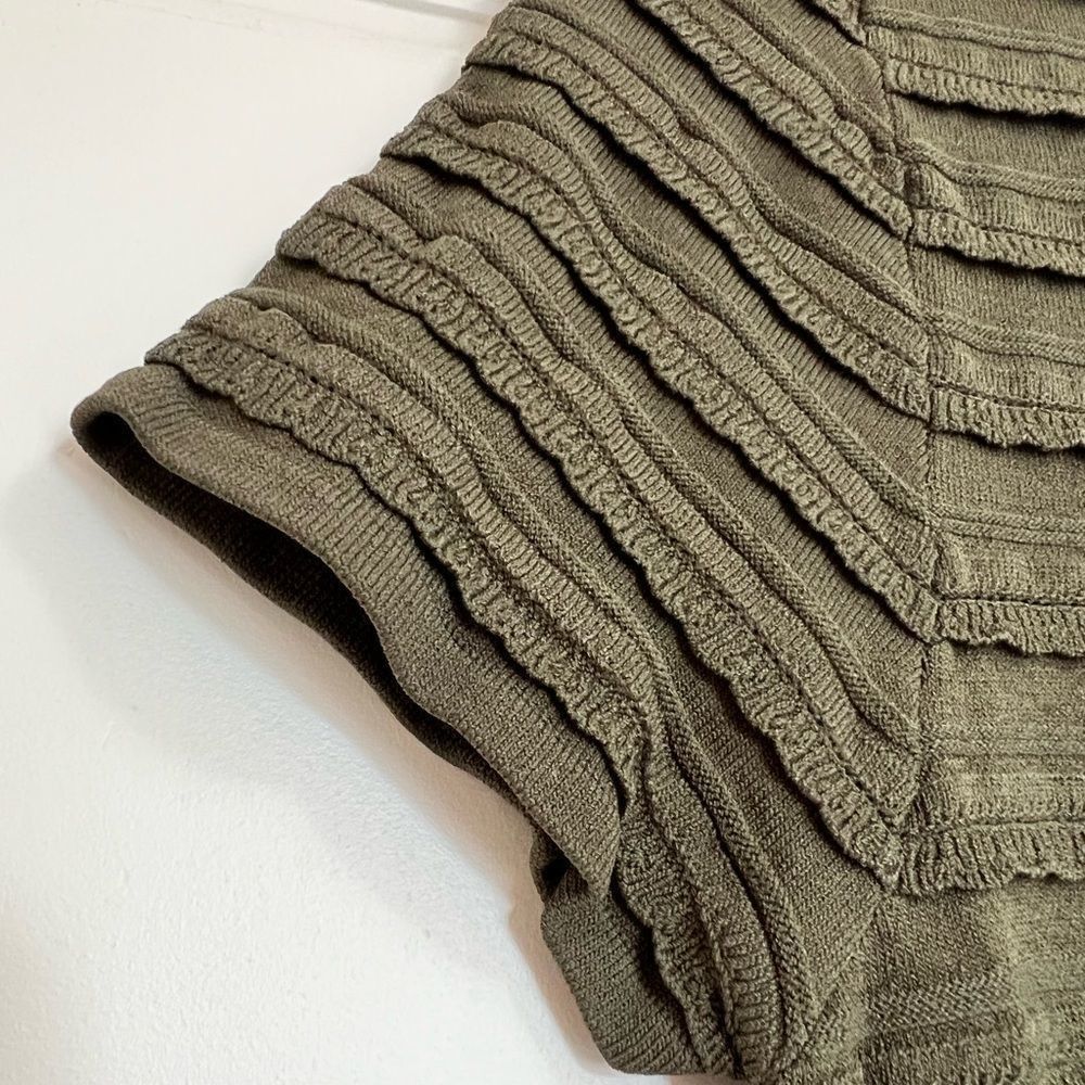 Michael Kors Michael Kors Scalloped-Trim Dress - Ivy Size L / US 10 / IT 46 - 9 Thumbnail