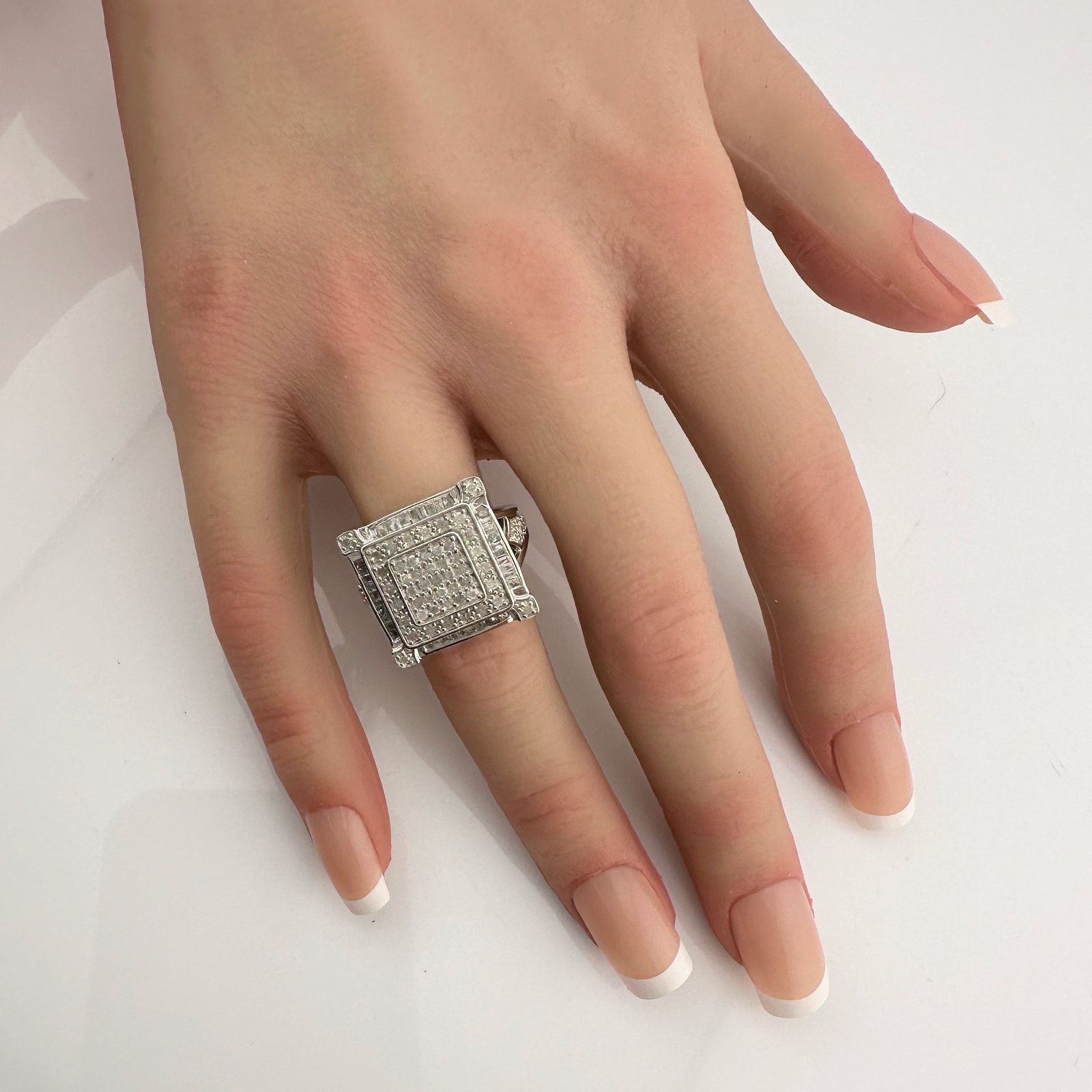Other Elegant Princess Cut 1.00 Carat Diamond Ring - Size 7.25 Size ONE SIZE - 8 Thumbnail