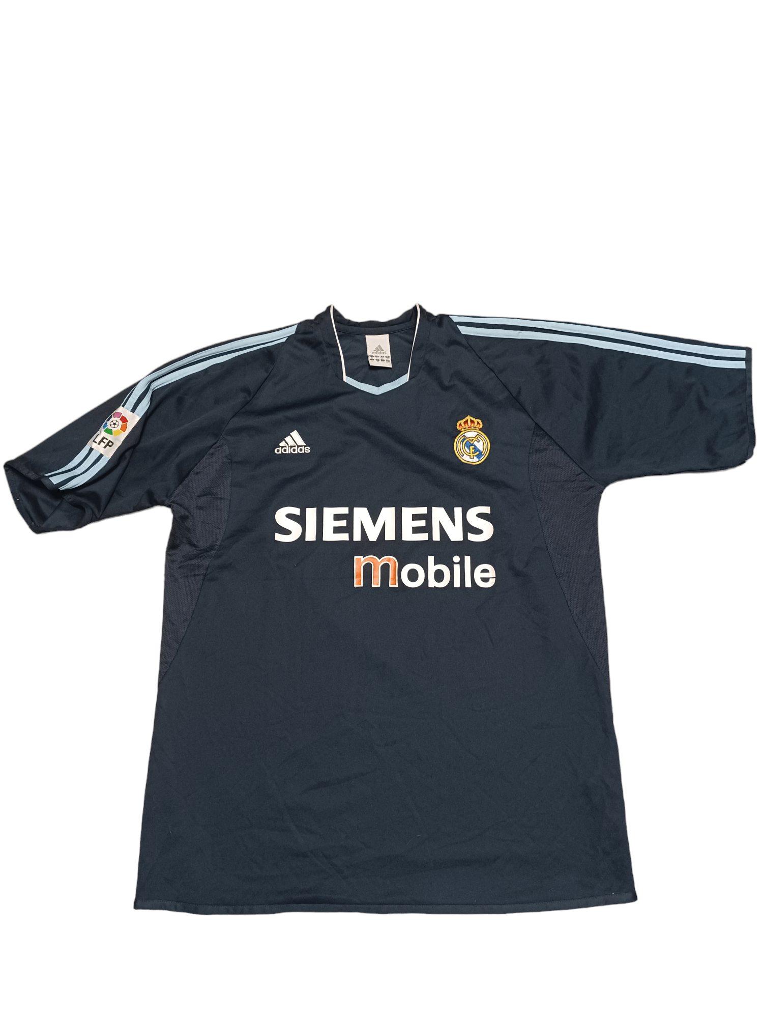 Adidas 2003-2004 REAL MADRID ADIDAS VINTAGE AWAY SOCCER JERSEY Size US XL / EU 56 / 4 - 1 Thumbnail