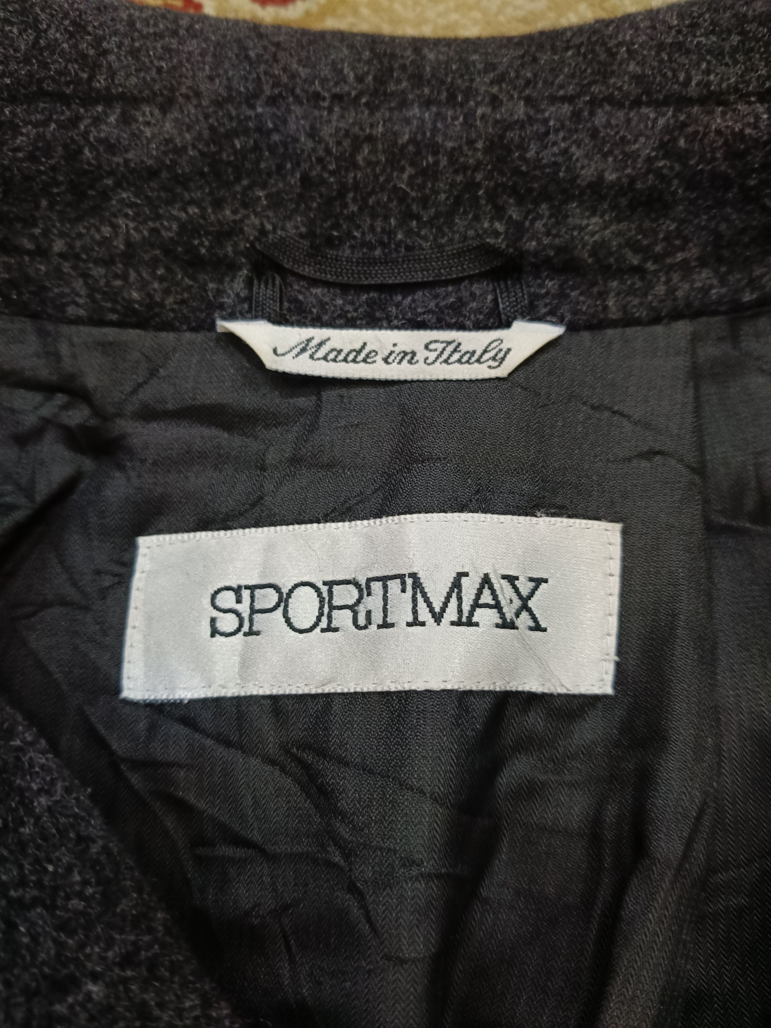 Max Mara × Sportmax Double Breast Wool Coats Size L / US 10 / IT 46 - 8 Thumbnail