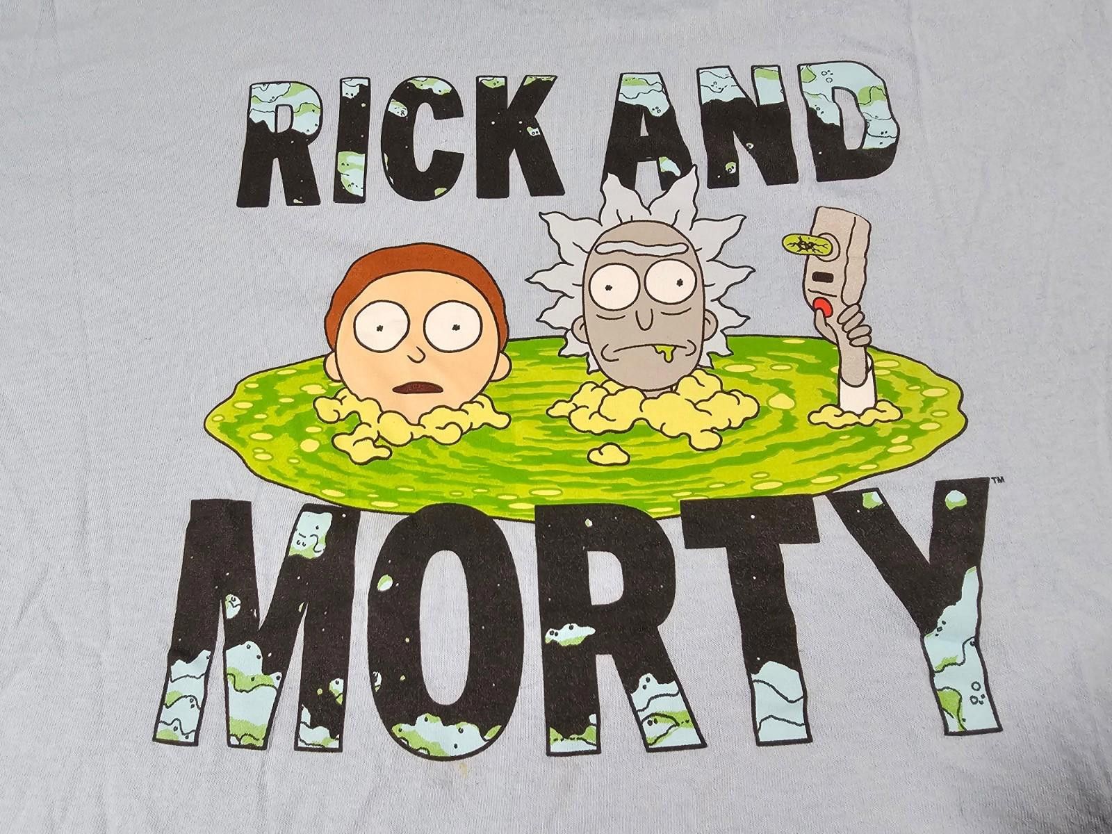 Other Rick and Morty Men's XL T-shirt Ripple Junction Adult Swim Size US XL / EU 56 / 4 - 2 Thumbnail