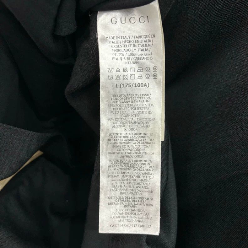 Gucci Gucci Side-sleeved Logo striped casual long-sleeved jacket Size US L / EU 52-54 / 3 - 3 Thumbnail