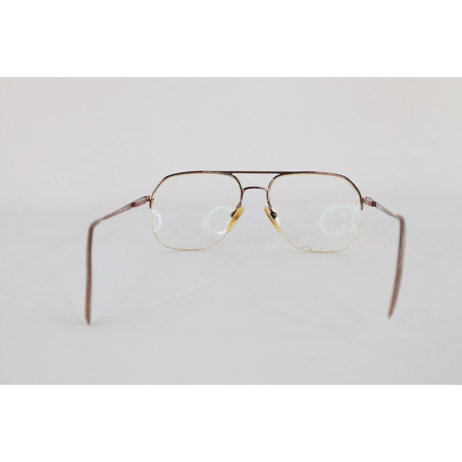 Vintage Vintage Caravaggio Eyewear Half Frame Aviator Eyeglasses Size ONE SIZE - 4 Thumbnail