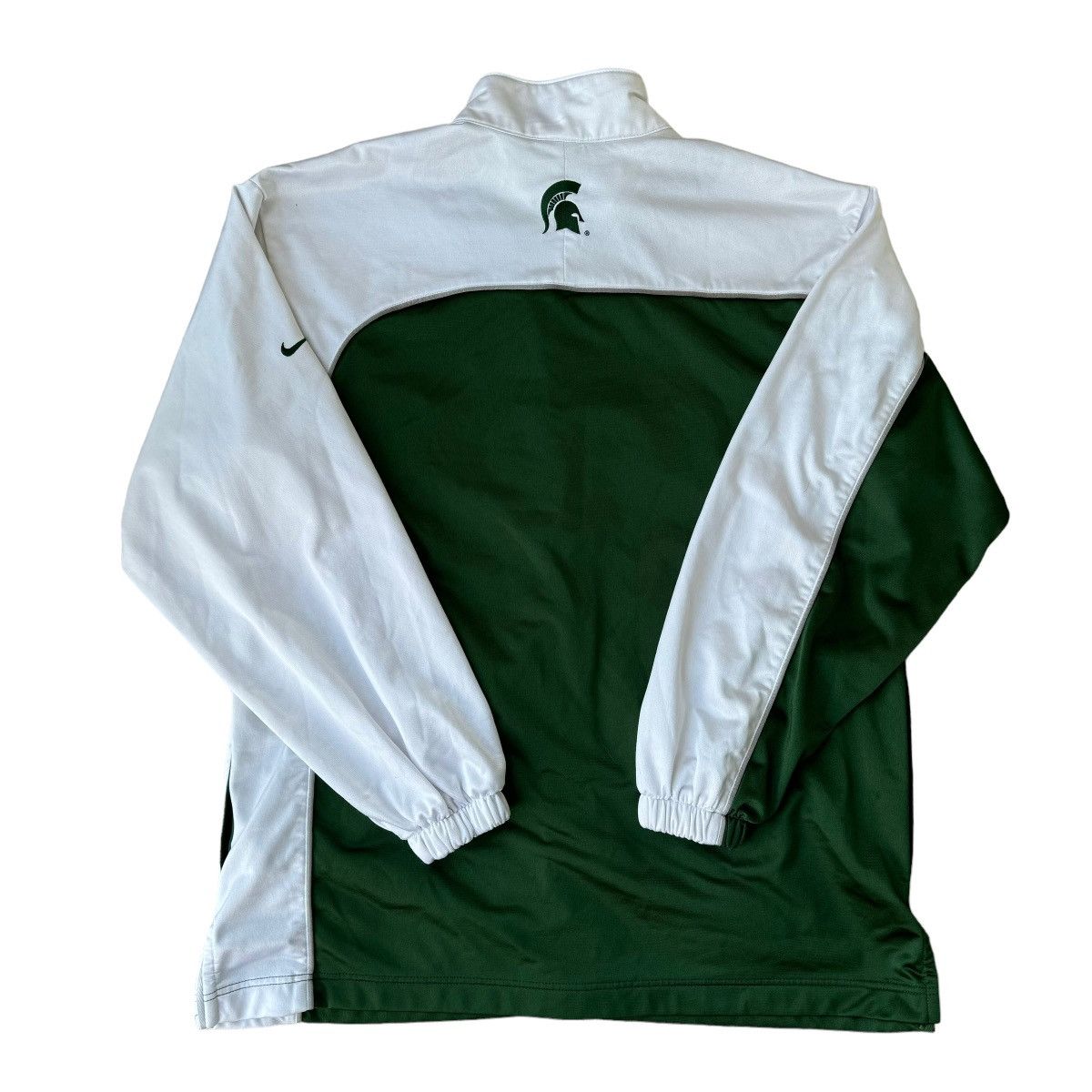 Nike × Vintage NIKE Michigan State University Spartans Vintage Jacket Y2K Size US L / EU 52-54 / 3 - 9 Thumbnail