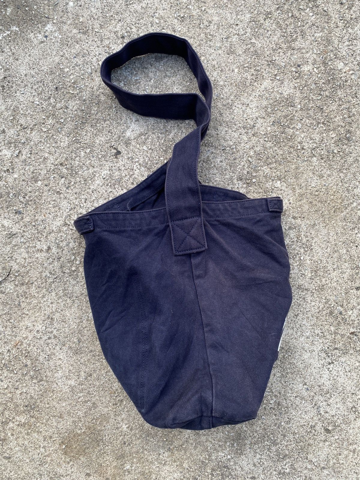 Margaret Howell × Vintage 2000s - (MHL) Margaret Howell Duckcanvas Shoulder Bag Size ONE SIZE - 4 Thumbnail