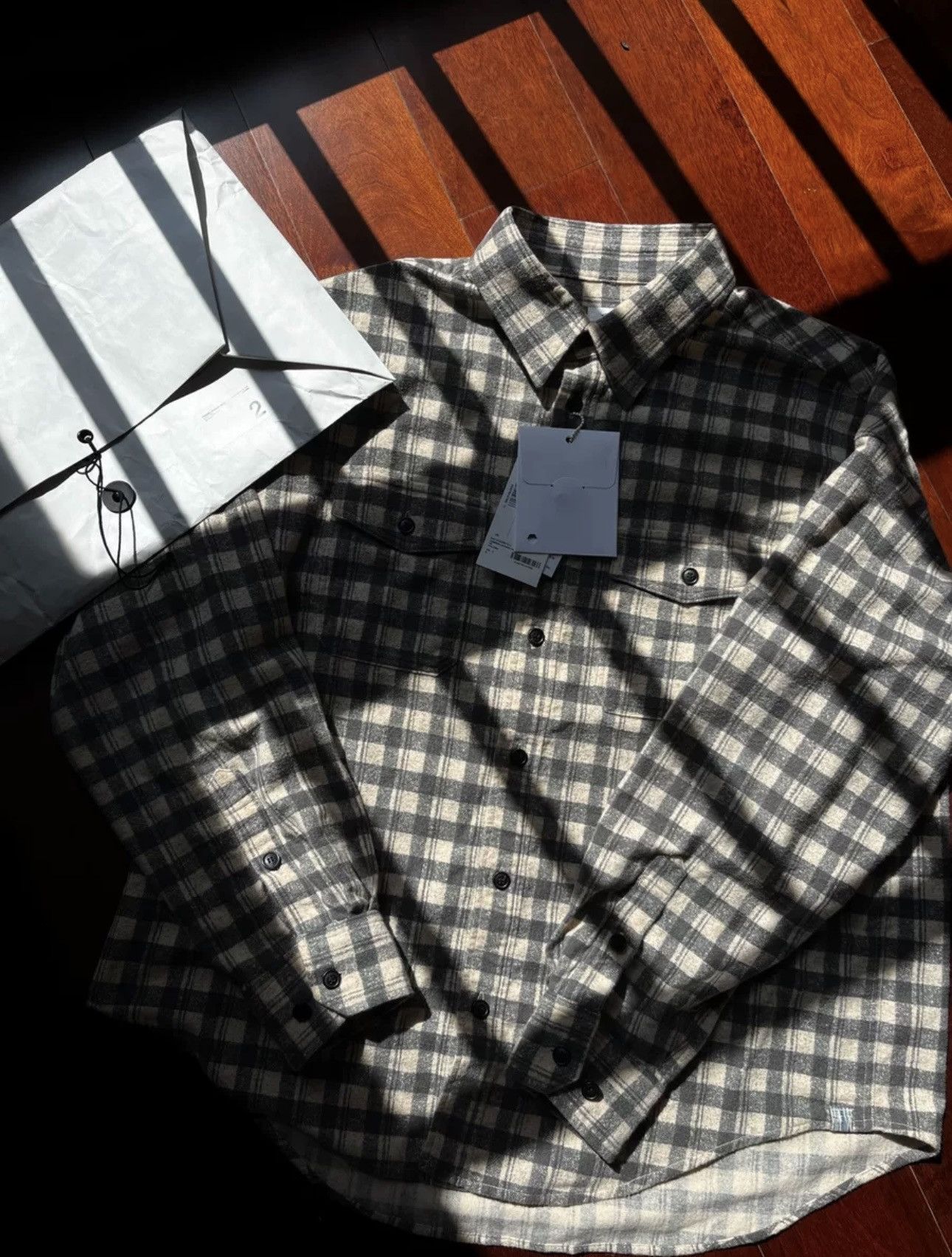 Visvim Visvim pioneer l/s khadi check Size US M / EU 48-50 / 2 - 1 Thumbnail