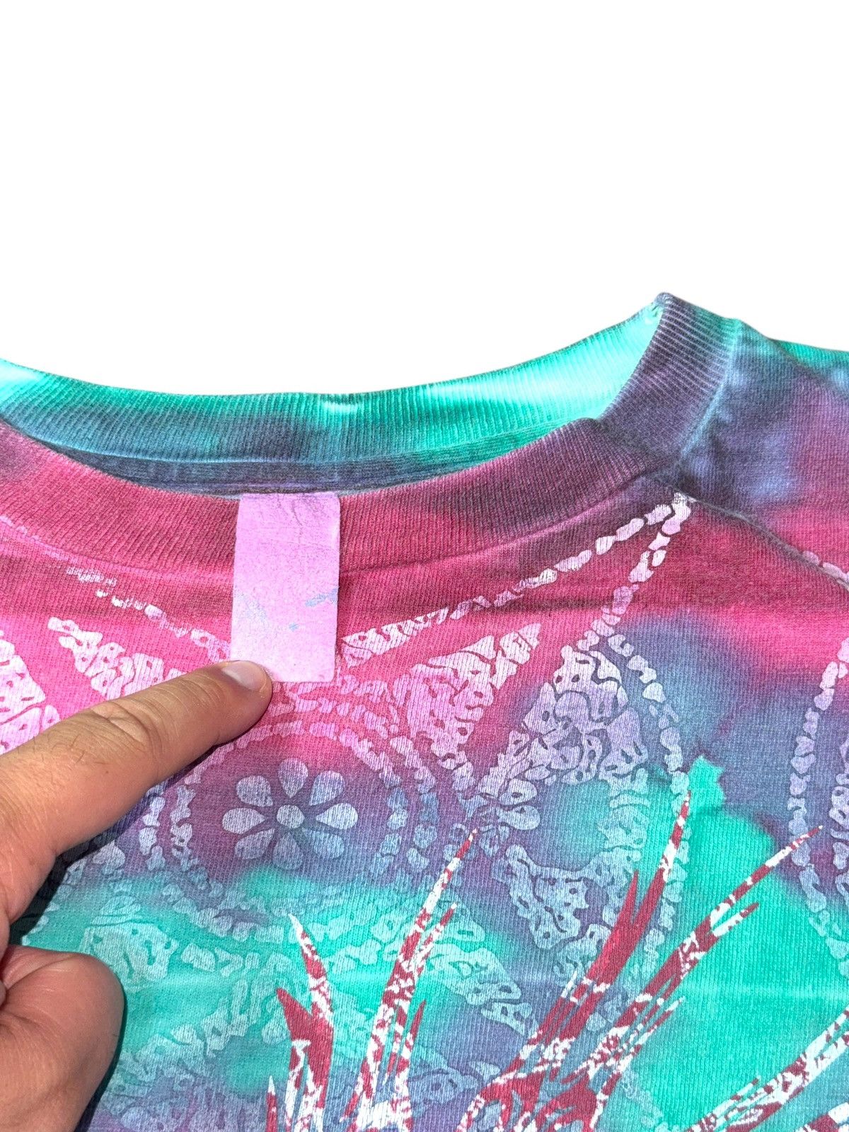 Hardcore Elegance *RARE* VINTAGE XTREM X TREM RACING SURF TIE DYE TEE TRIBAL Size US XL / EU 56 / 4 - 3 Thumbnail