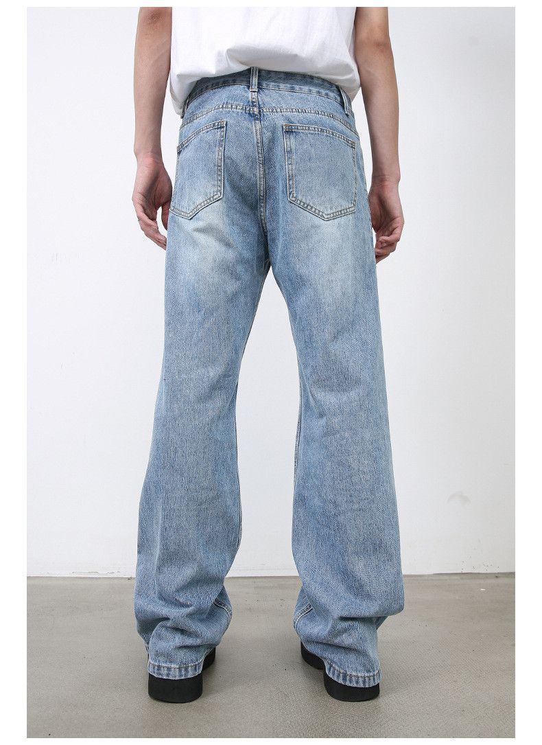 Japanese Brand High street washed blue trendy flared jeans y2k Size US 32 / EU 48 - 5 Thumbnail
