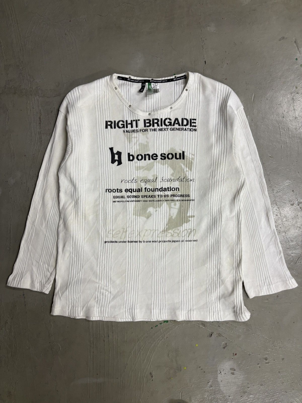 Vintage Y2k B One Soul Projects Printed