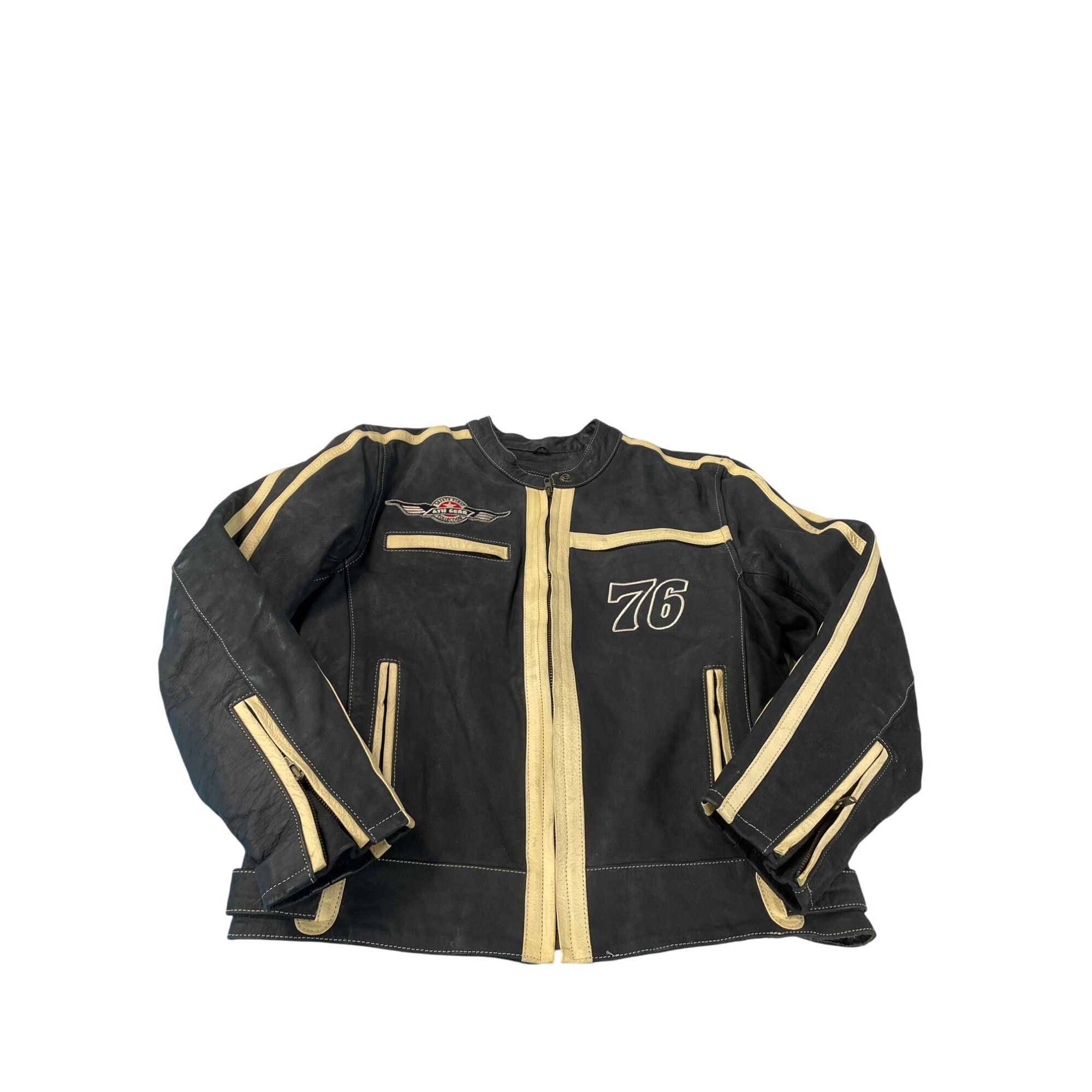 Other 6th Gear Speedicec womans Black Beige Leather Motorcycle Jac Size M / US 6-8 / IT 42-44 - 1 Thumbnail