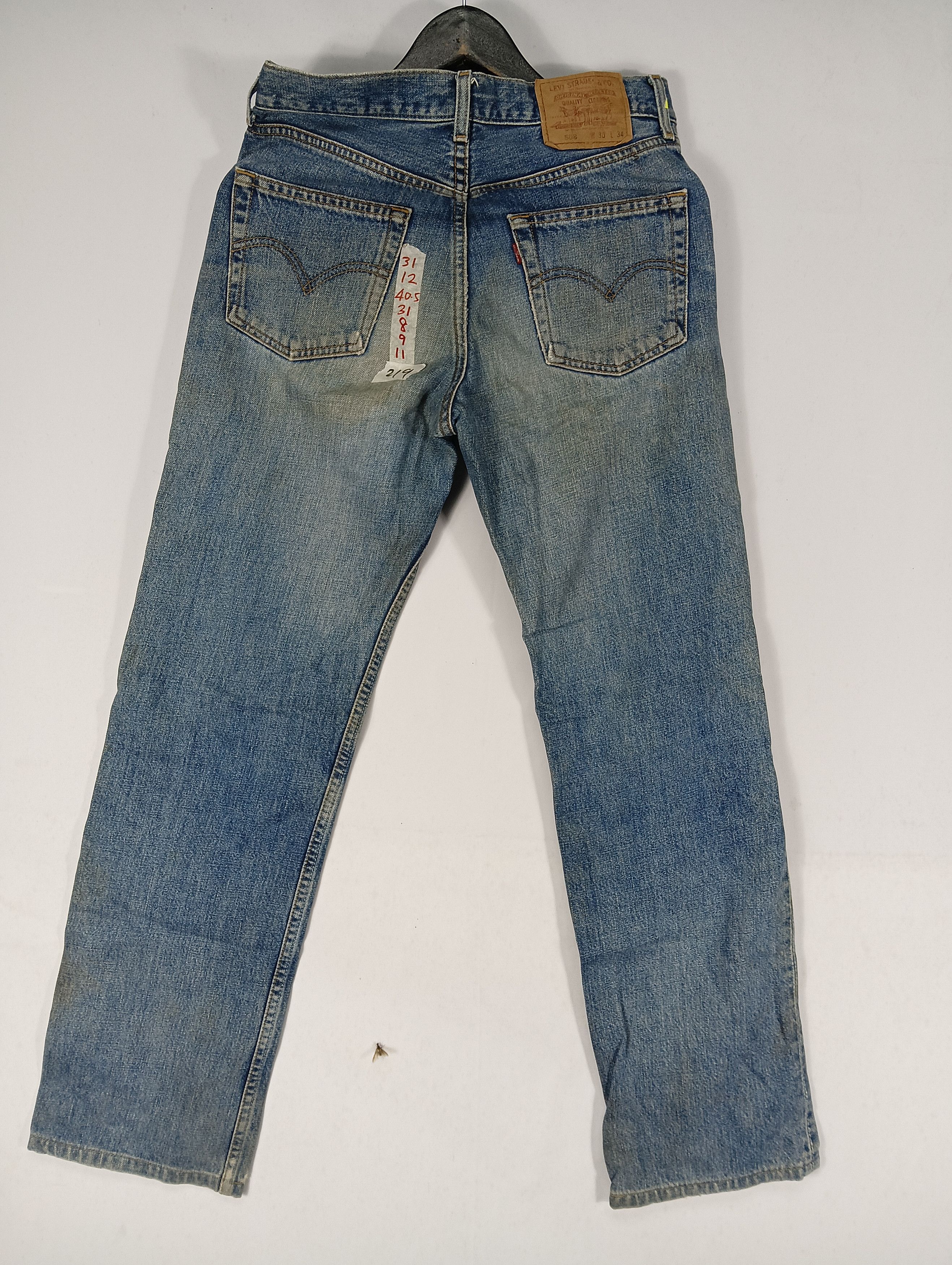 Levi's vintage levis 508 distressed jeans size 31 Size US 30 / EU 46 - 6 Thumbnail