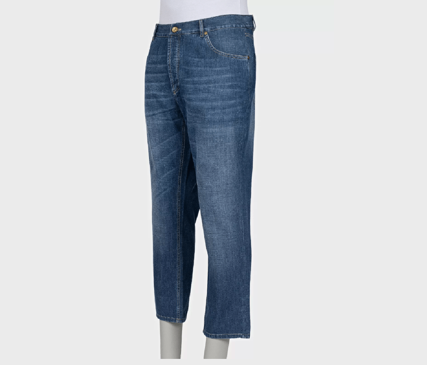 Brunello Cucinelli Brunello Cucinelli Straight Fit Jeans IT58 4XL Size US 42 / EU 58 - 2 Thumbnail