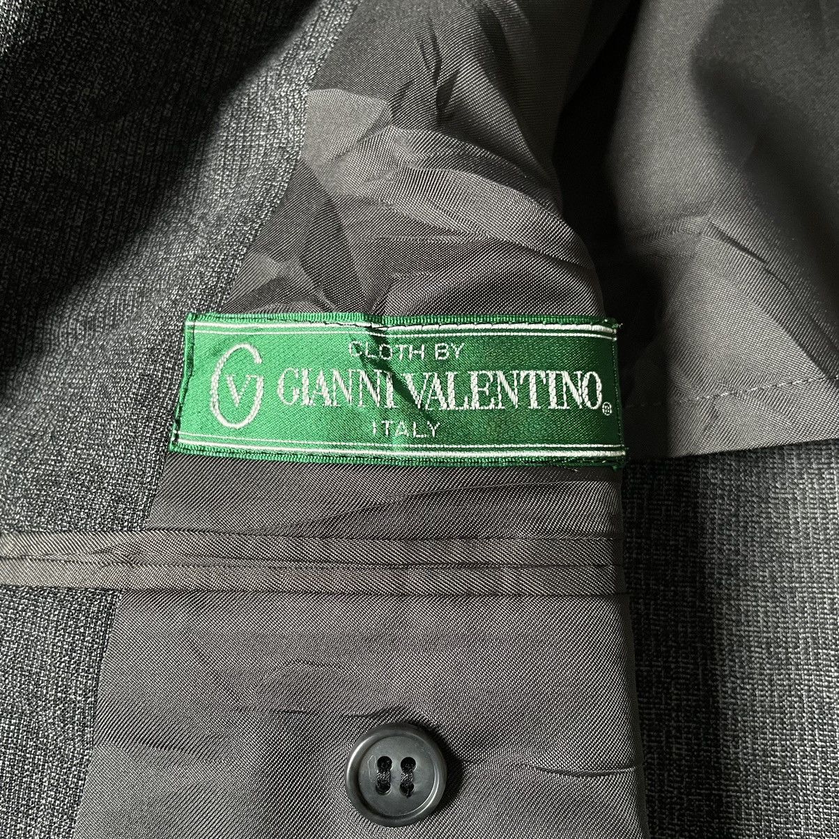 Gianni Valentino 🇮🇹 Gianni Valentino Italy Blazer Dark Gray Size US M / EU 48-50 / 2 - 18 Thumbnail