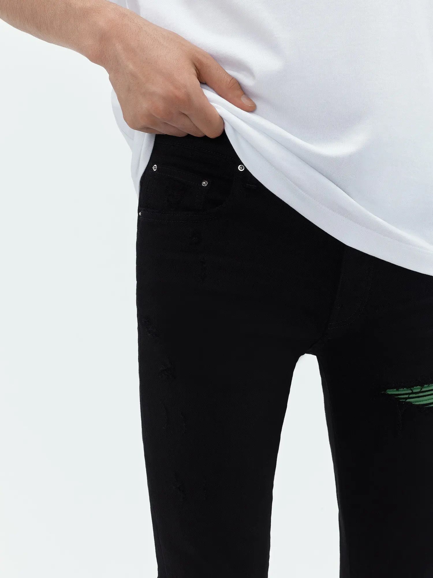Amiri oc11z0425 MX1 Jeans in Black Size US 32 / EU 48 - 5 Thumbnail