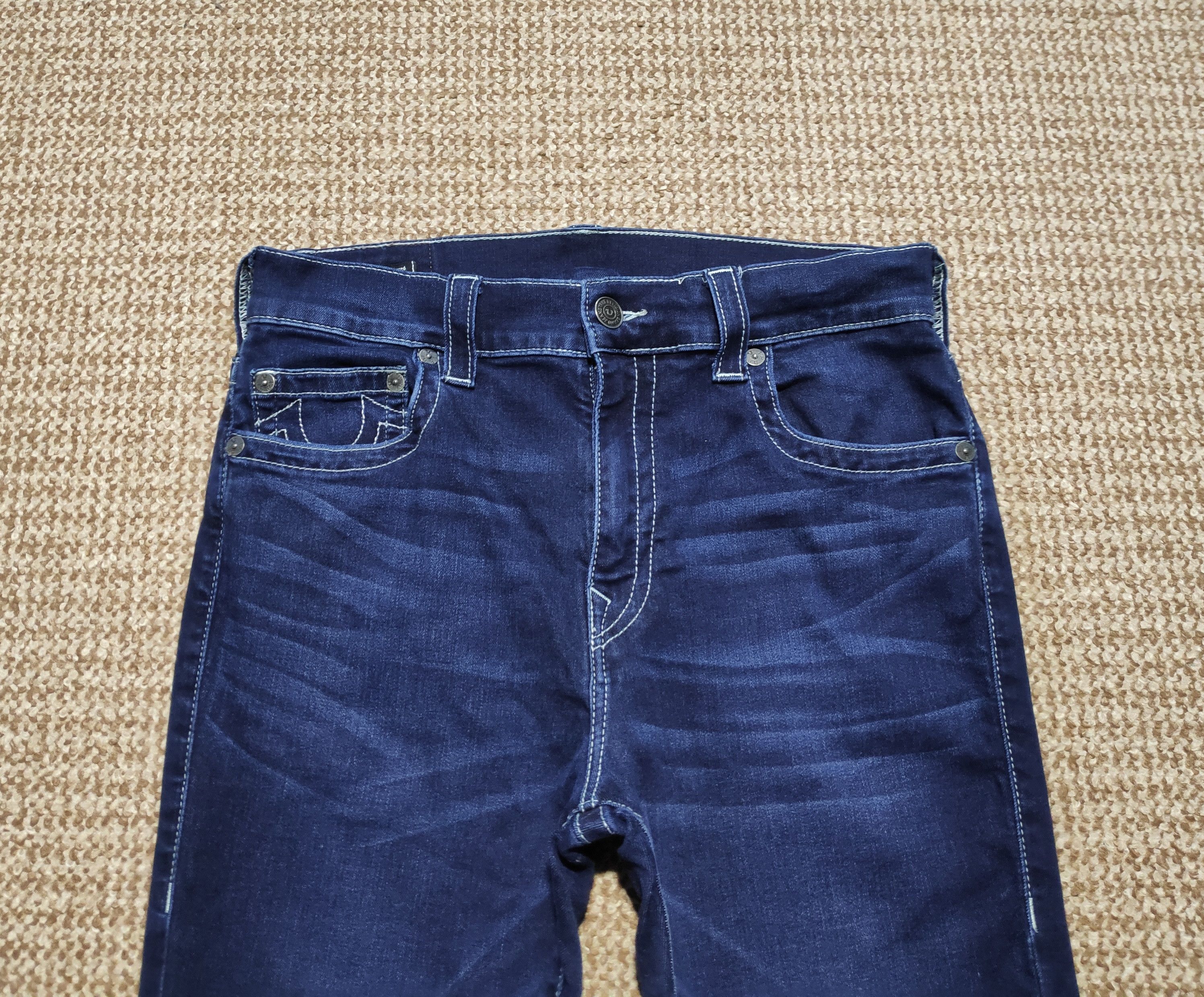 True Religion True Religion Jack Skinny Tapered Denim Jeans sz W32 Size US 32 / EU 48 - 6 Thumbnail