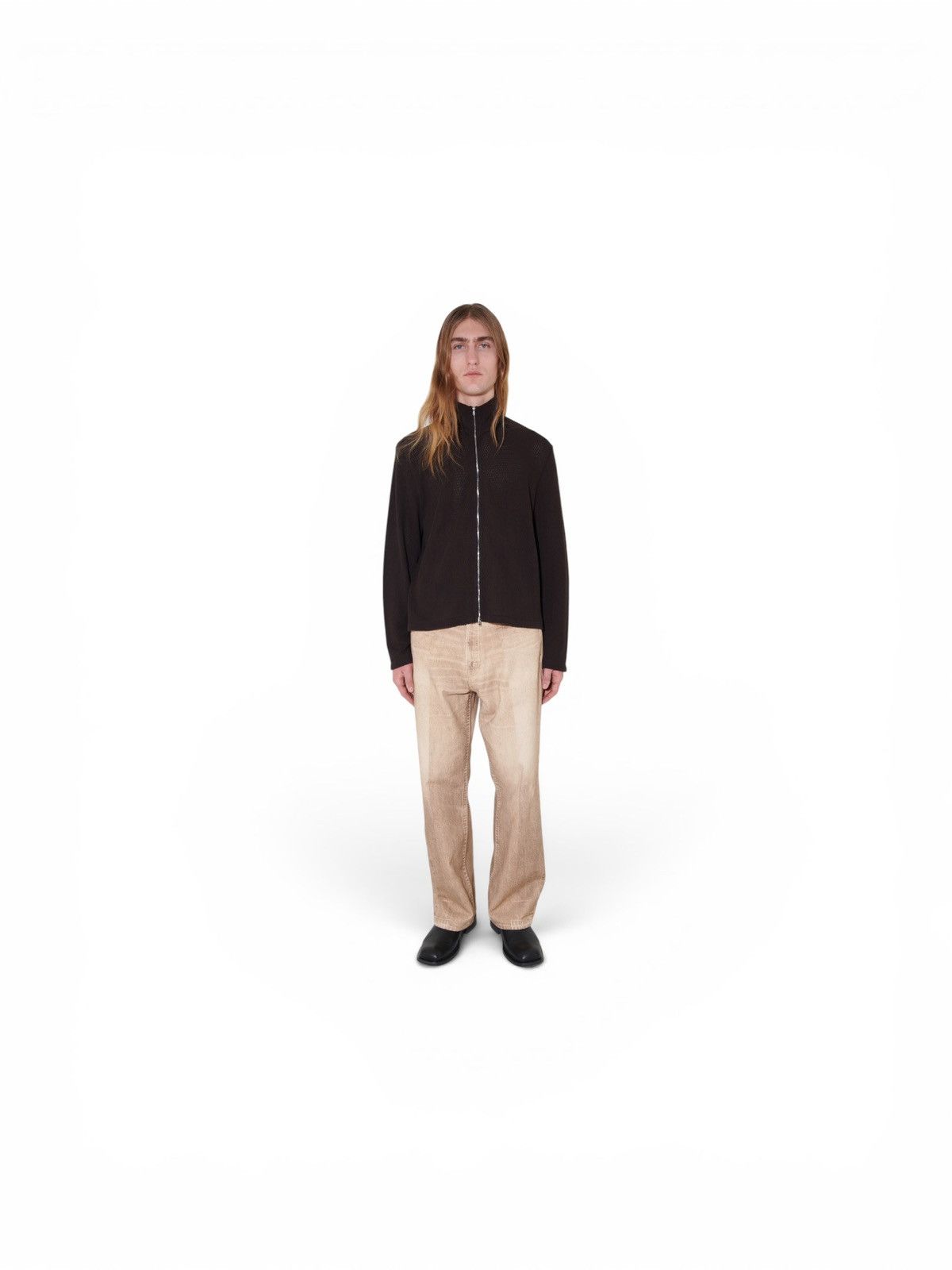 Our Legacy Our Legacy Shrunken Fullzip | Brown | Medium Size US M / EU 48-50 / 2 - 2 Thumbnail