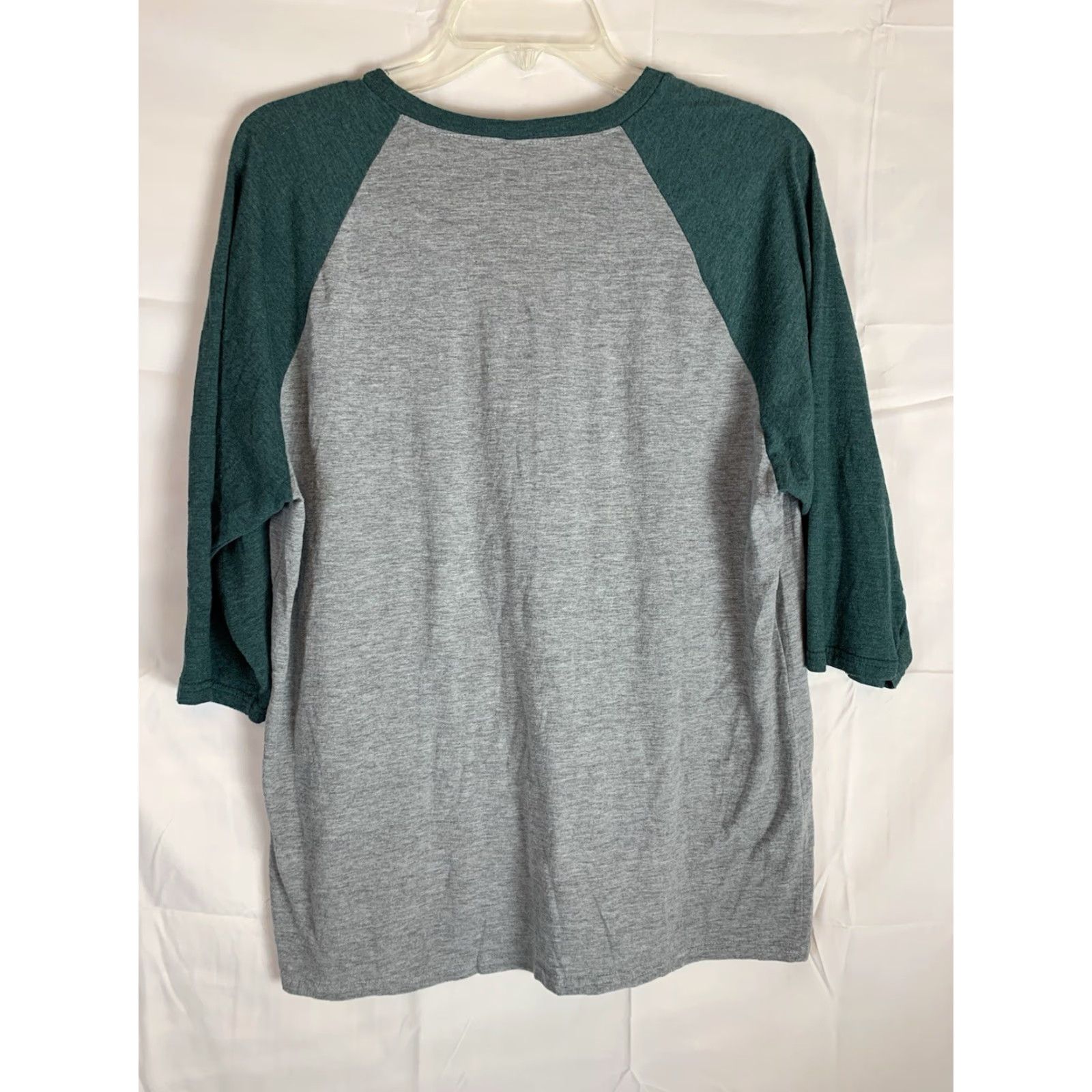 Vintage Tim McGraw & Faith Hill Soul 2 Soul World Tour 2017 Men's L T-Shirt Green Cotton Crew Neck Short Sleeve Graphic Print Solid Vintage? No Size US L / EU 52-54 / 3 - 6 Thumbnail